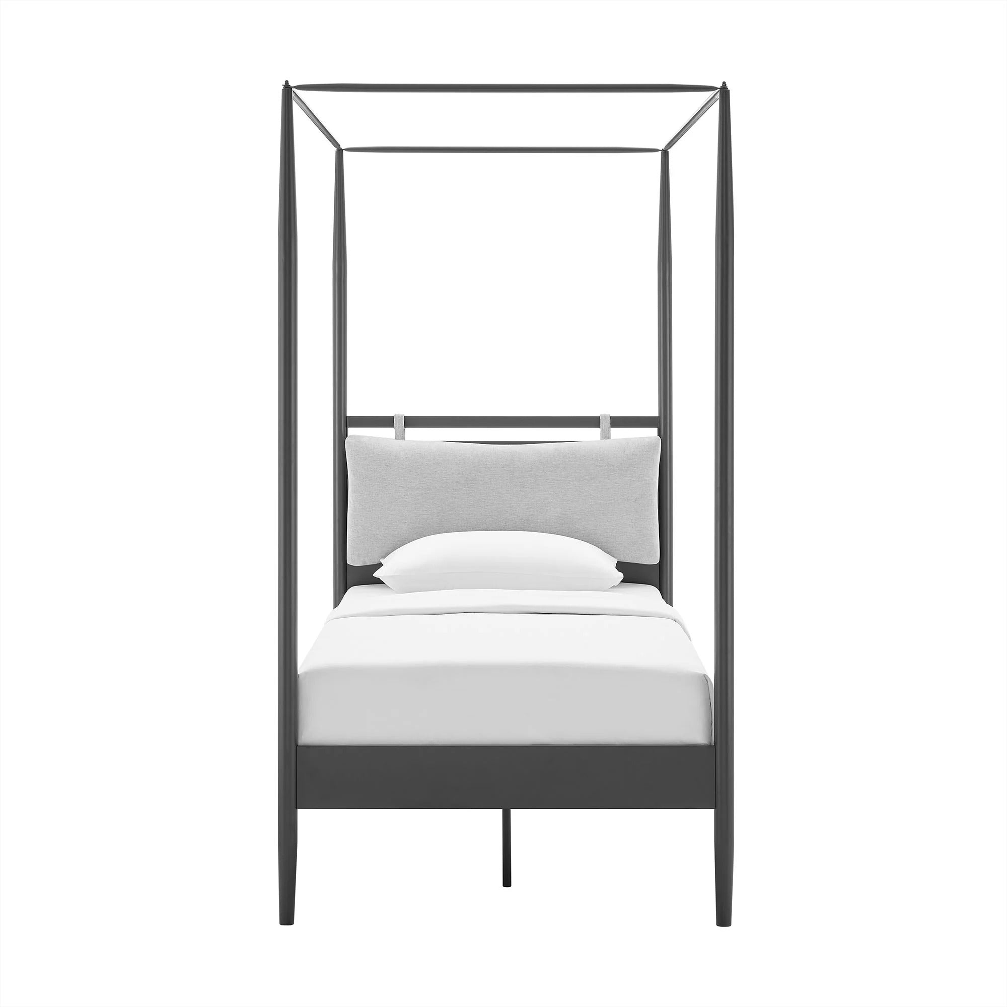 Marlowe 4-Poster Canopy Metal Queen Platform Bed