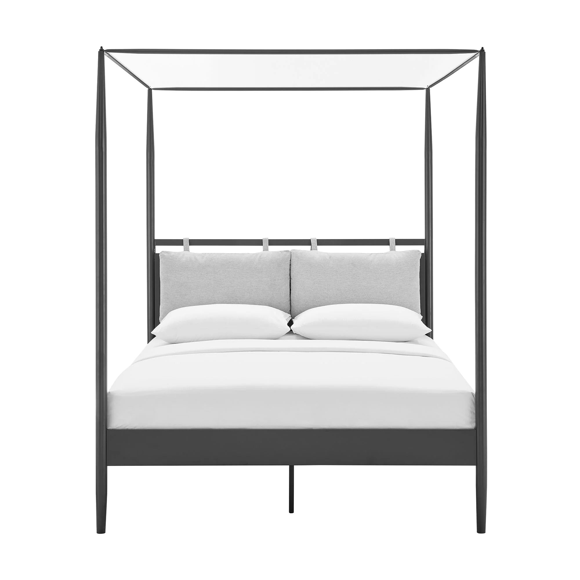 Marlowe 4-Poster Canopy Metal Queen Platform Bed