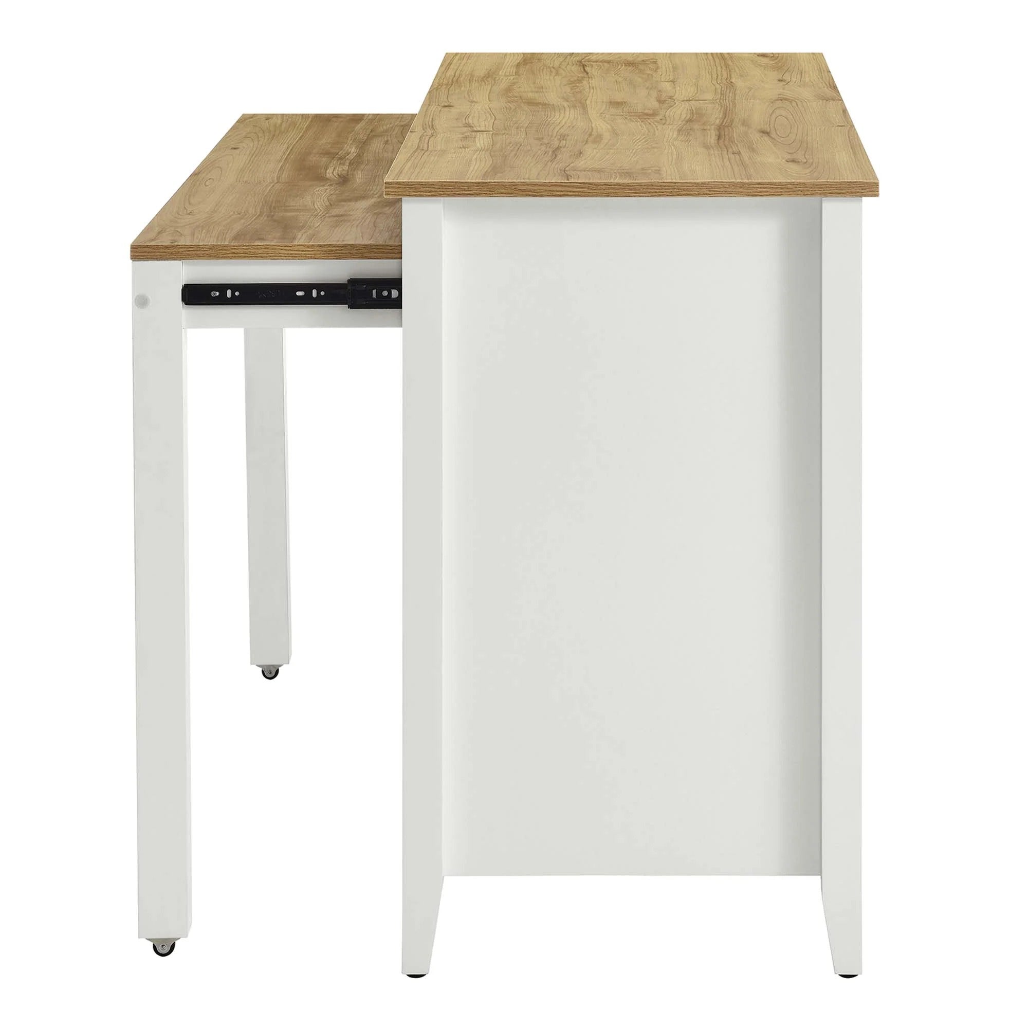 Farmstead Kitchen Island in Oak White