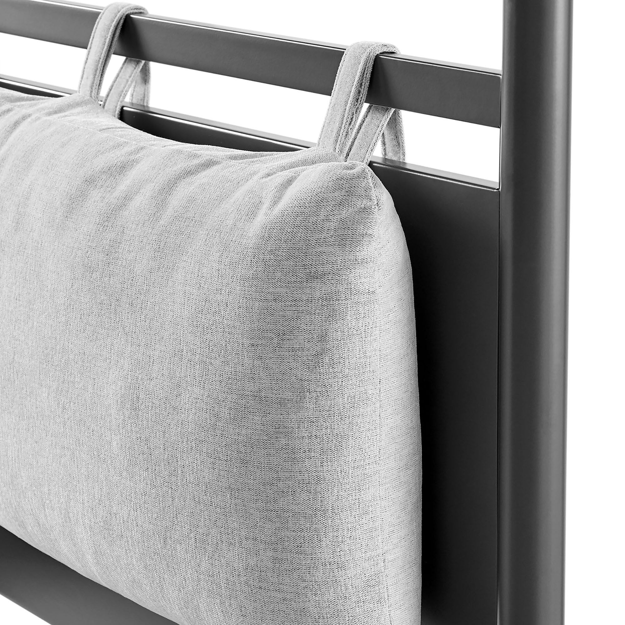 Marlowe 4-Poster Canopy Metal Queen Platform Bed