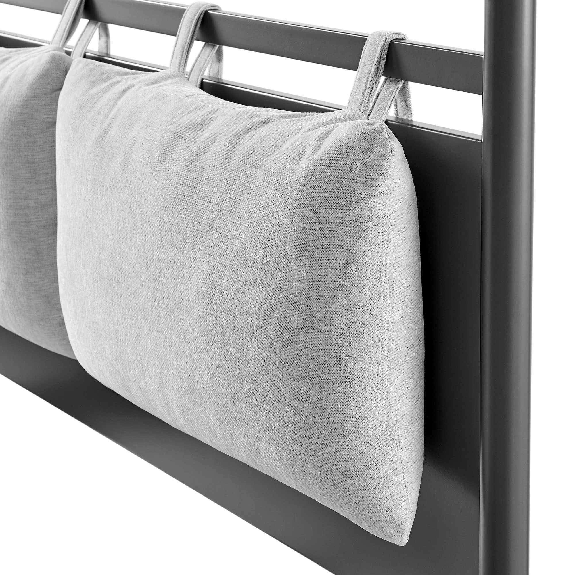 Marlowe 4-Poster Canopy Metal Queen Platform Bed