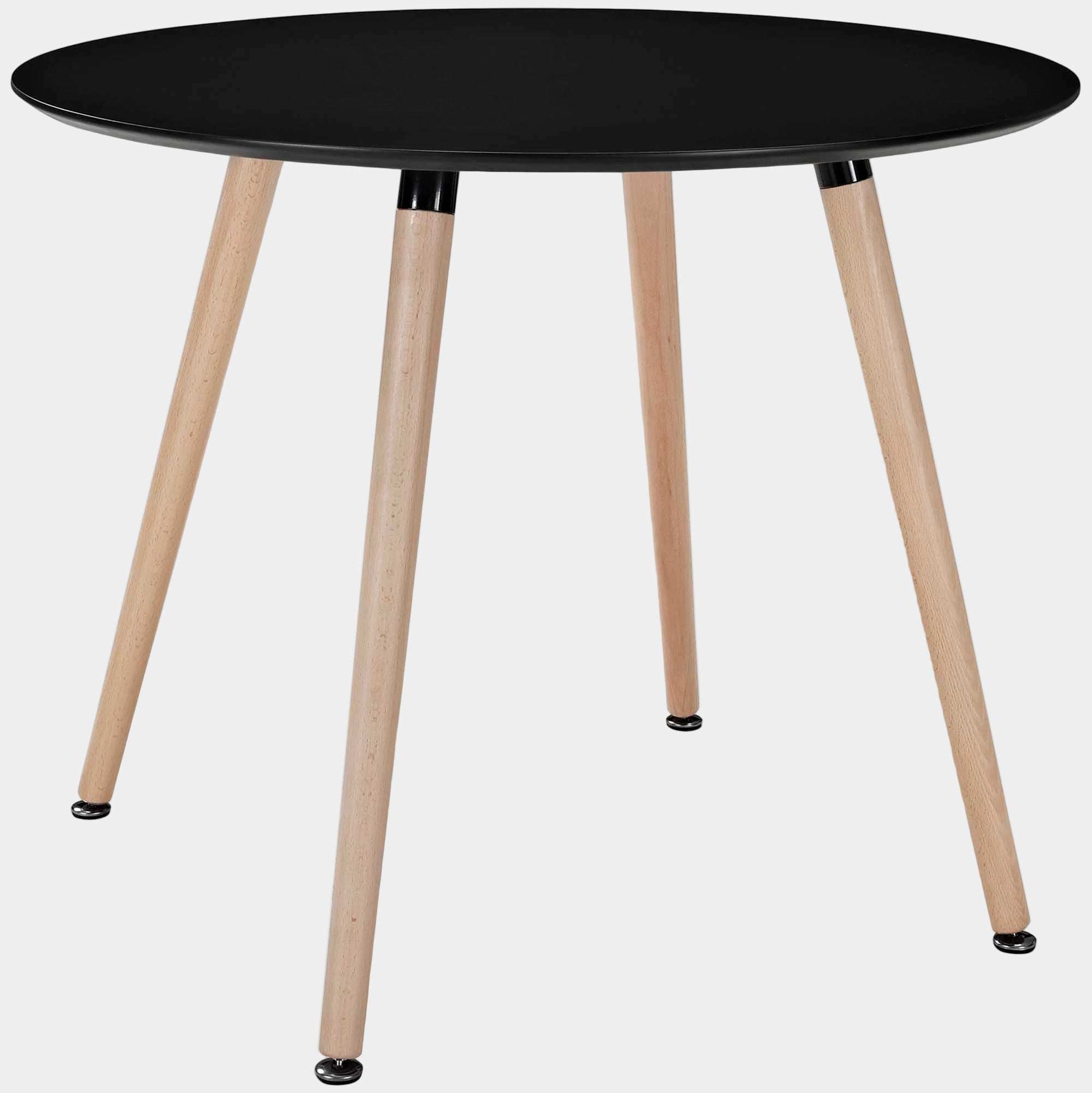 Track Round Dining Table in White