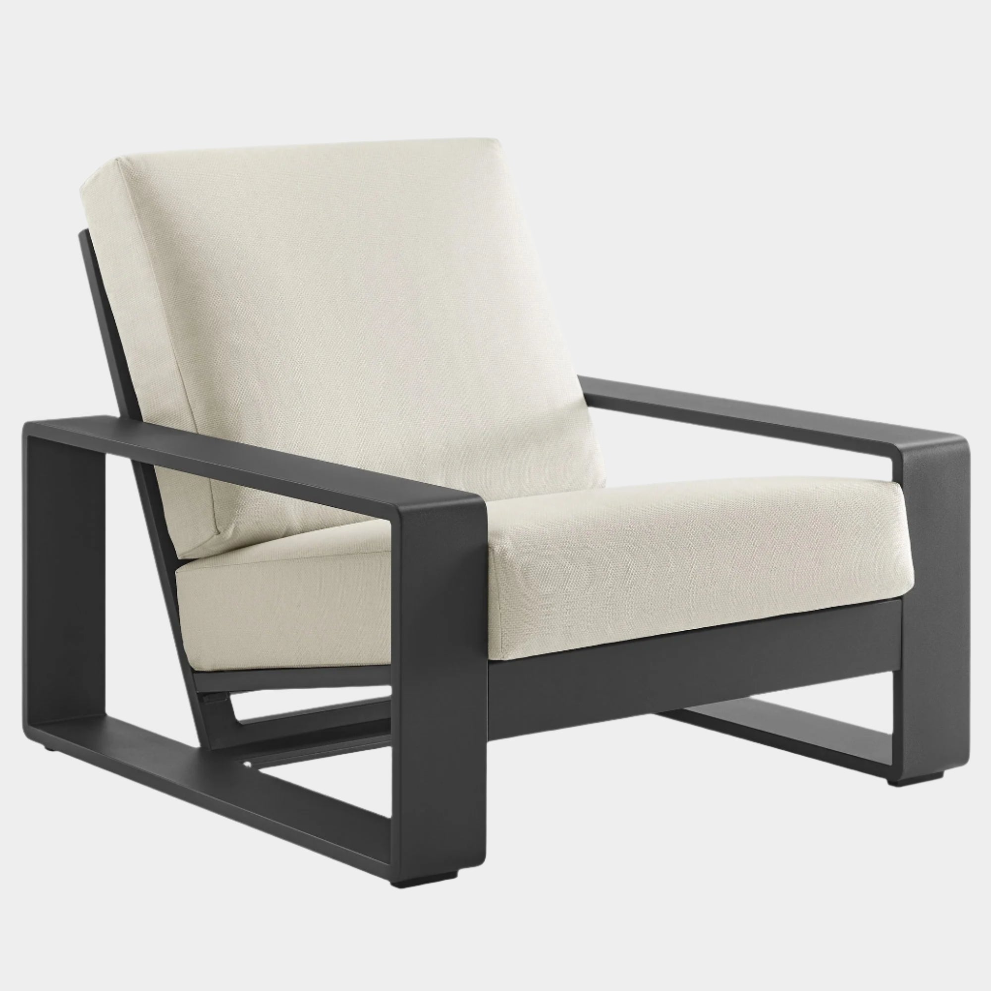 Lirienne Outdoor Patio Aluminum Armchair