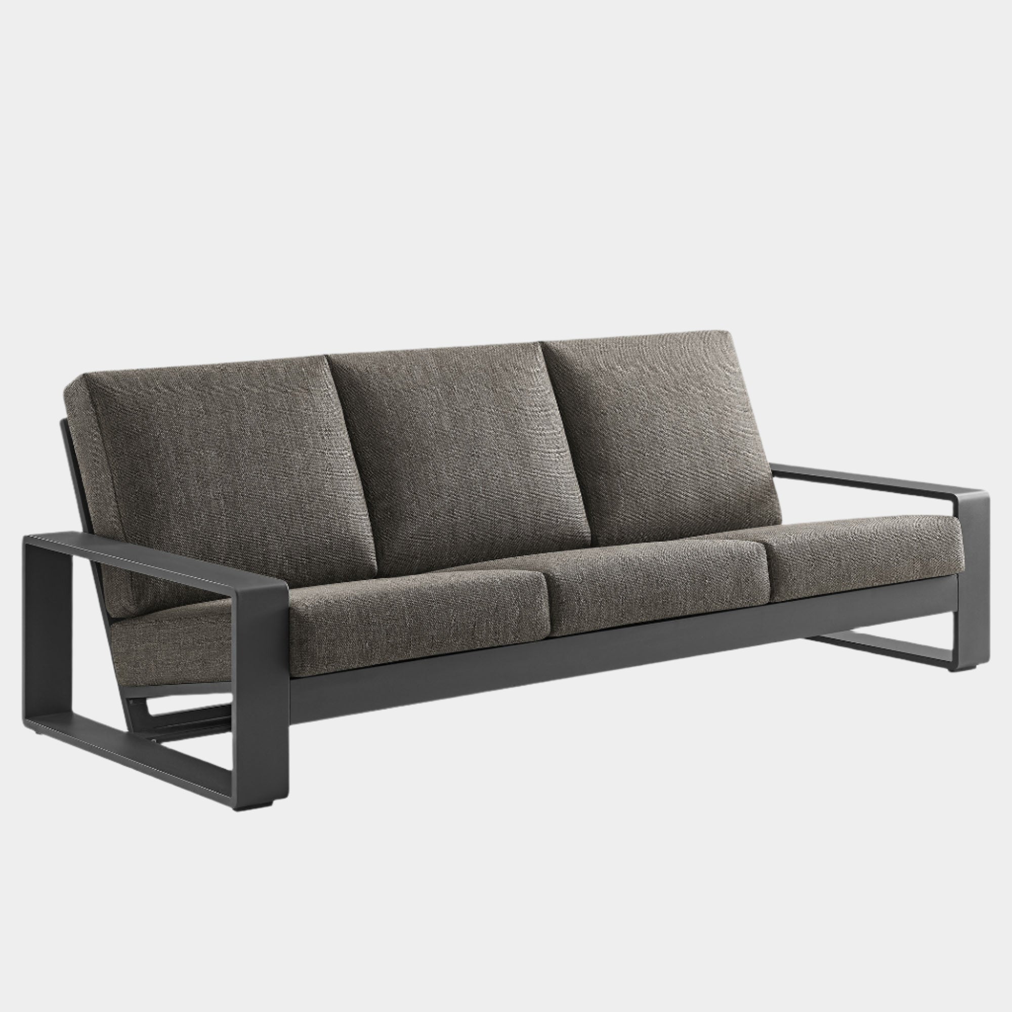 Lirienne Outdoor Patio Aluminum Sofa