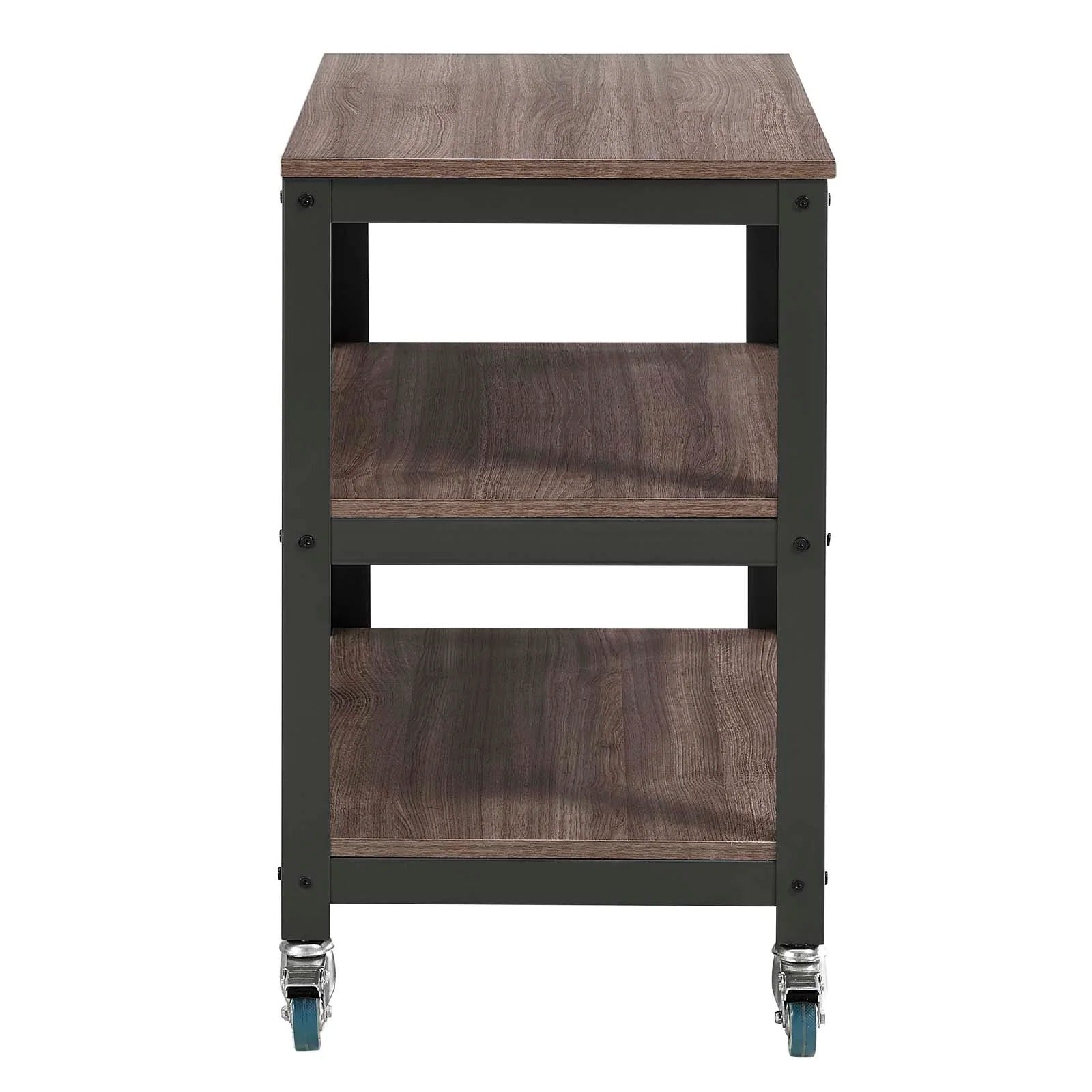 Vivify Tiered Serving Stand in Gray Walnut