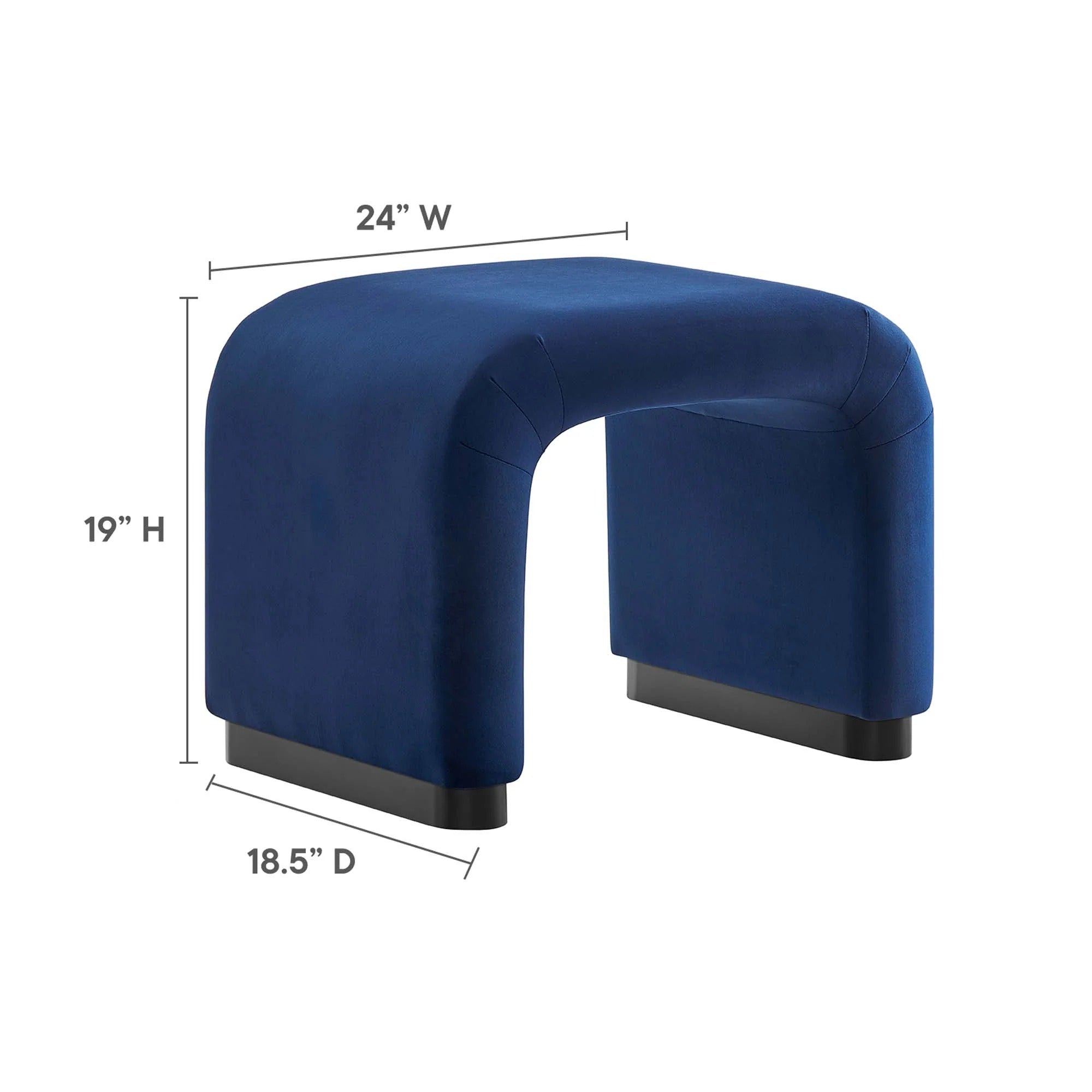 Chaise sans accoudoirs rembourrée en duvet Commix