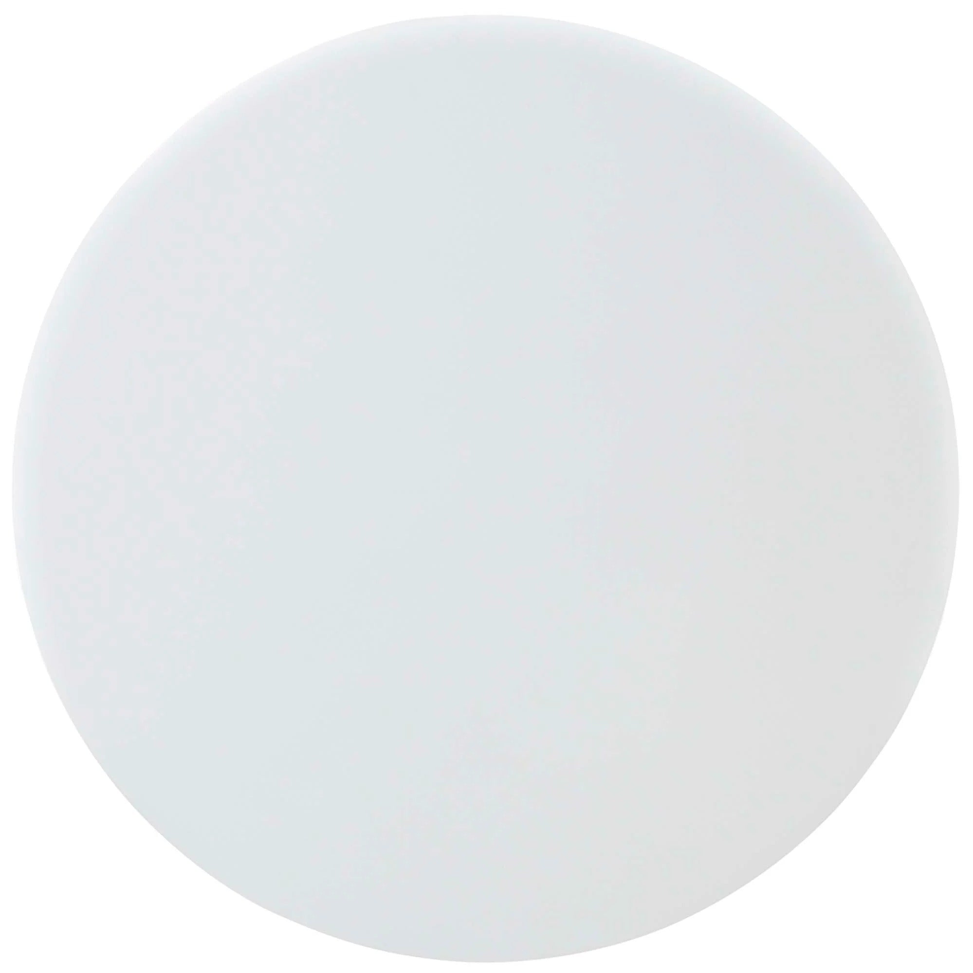 Track Round Dining Table in White