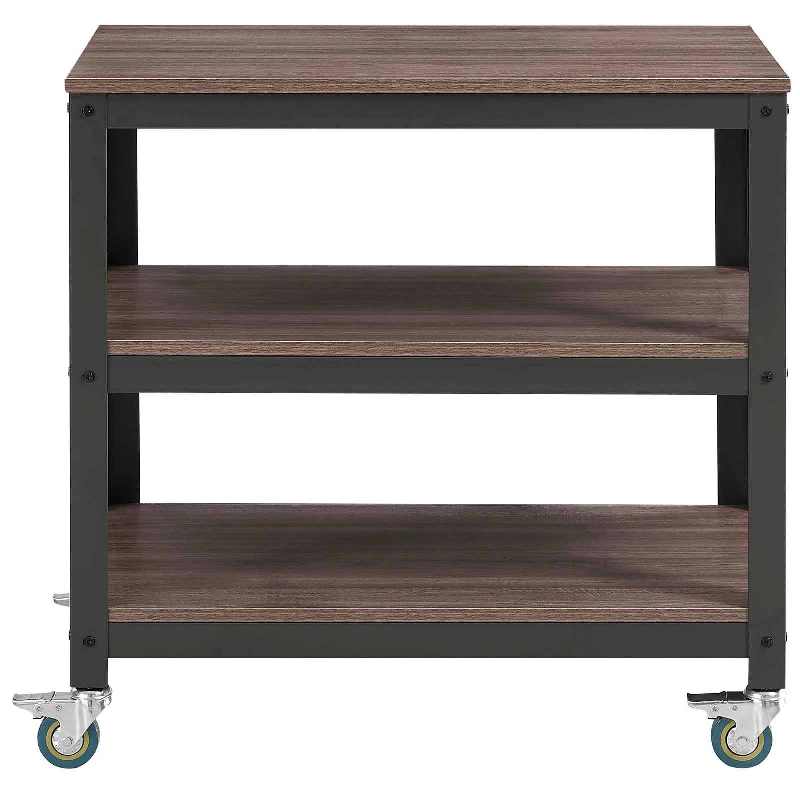 Vivify Tiered Serving Stand in Gray Walnut