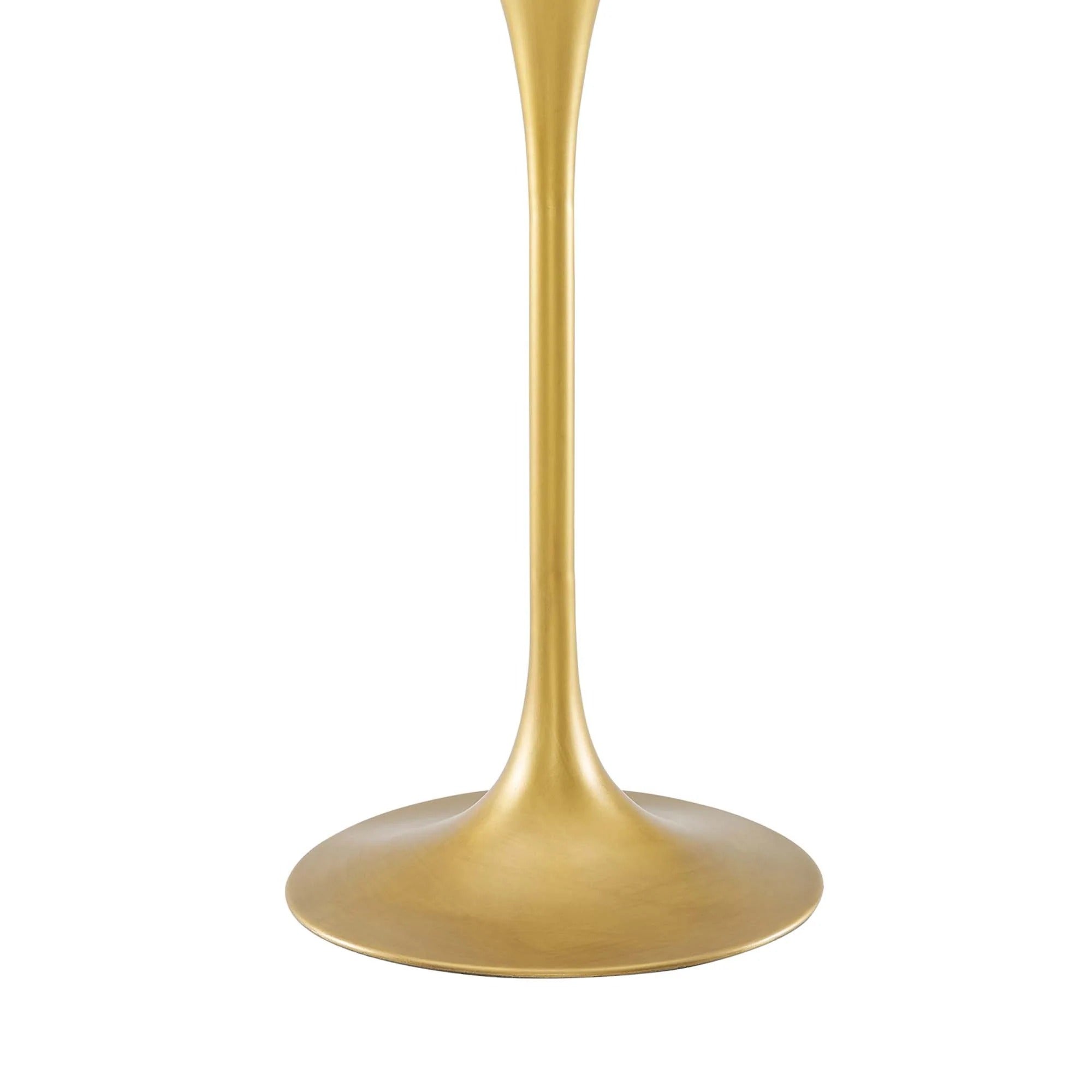 Drive Wood Bar Table in Black Gold