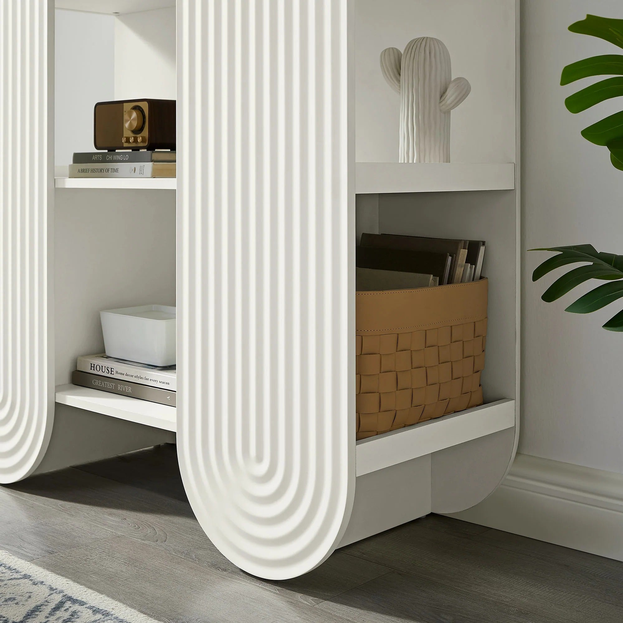 Daydream 58" Arched Bookshelf