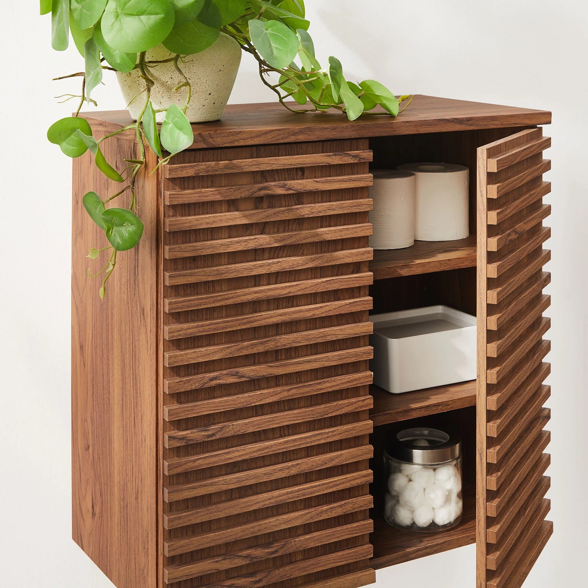 Render Wall Mounted Bathroom Cabinet