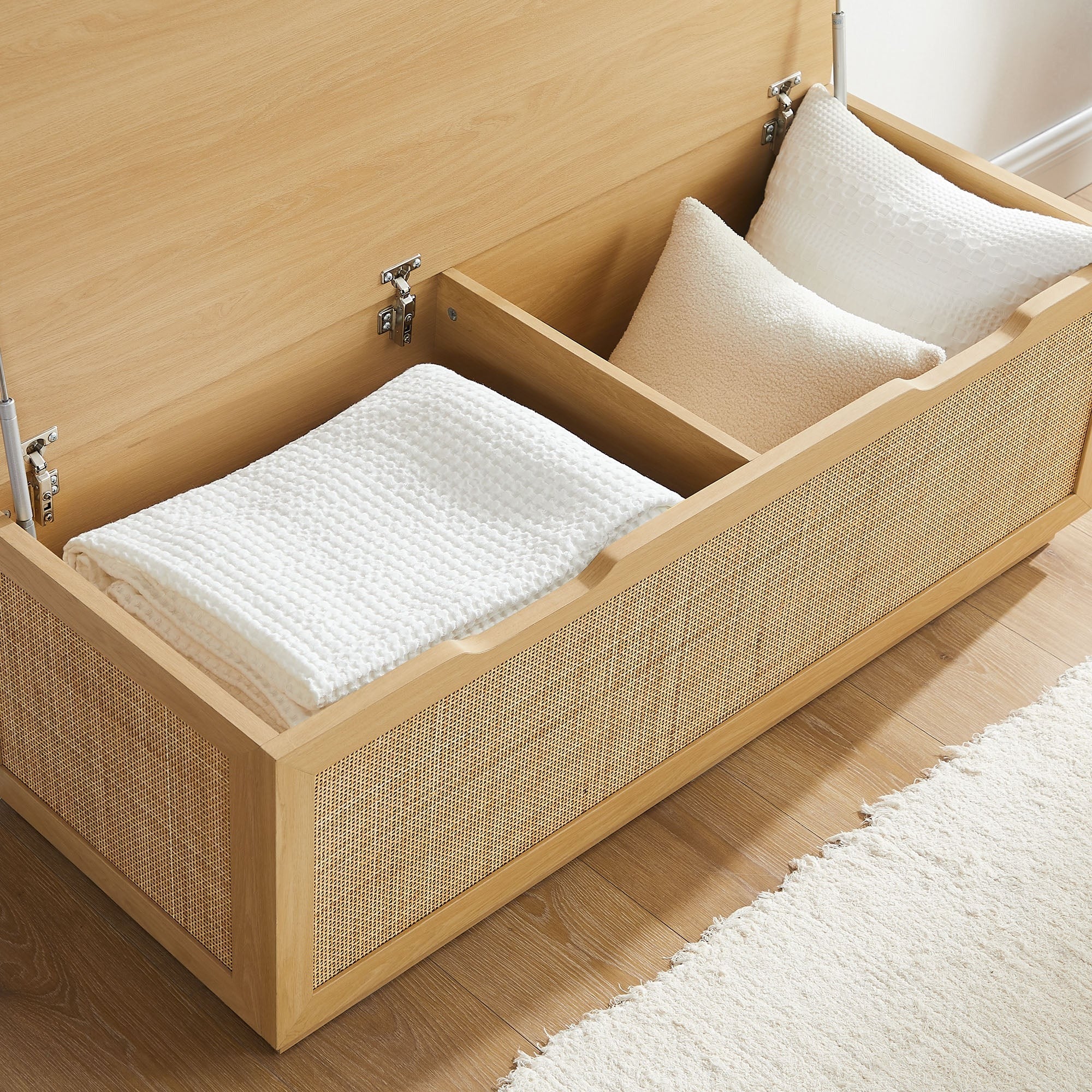 Soma Rattan Storage Bench