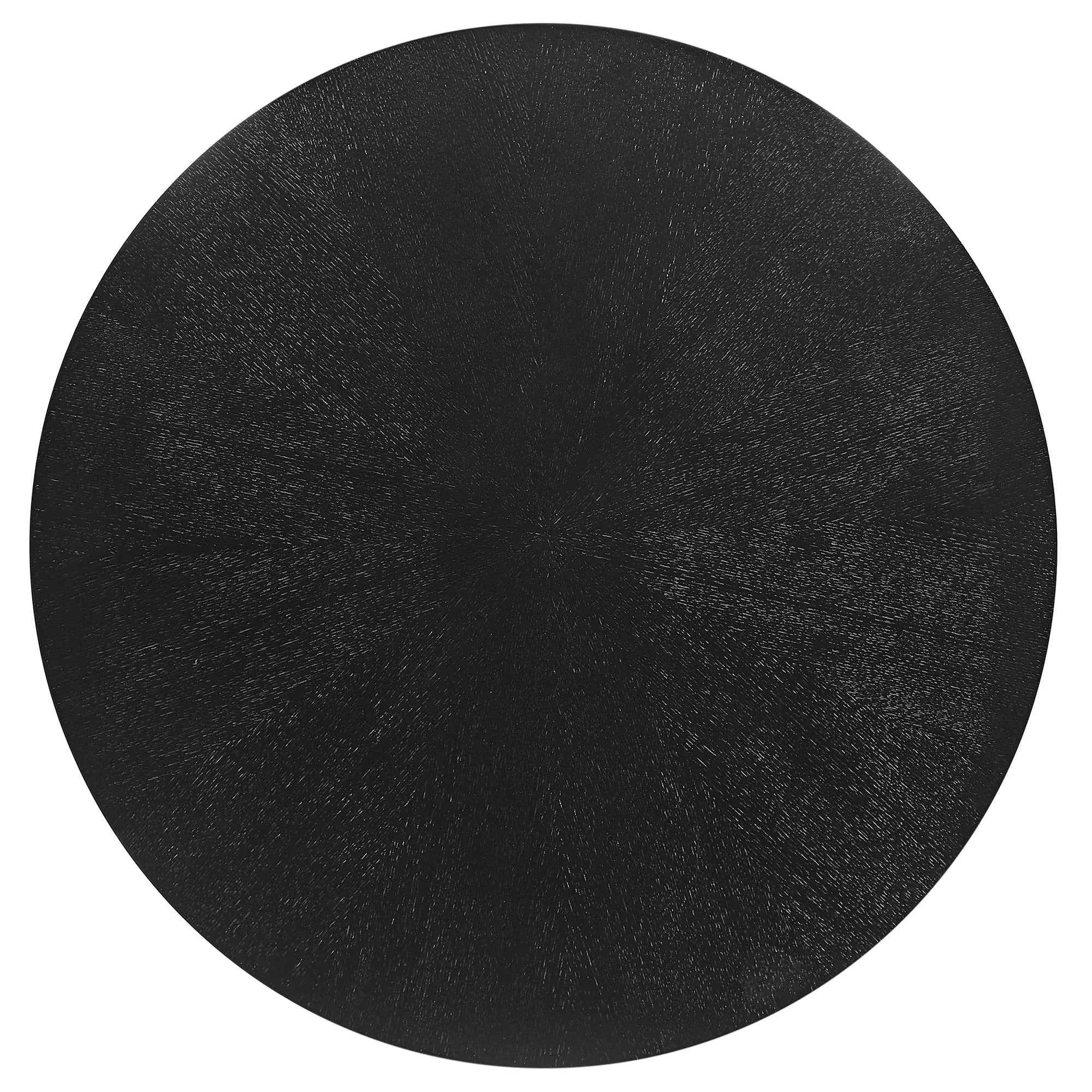 Crossroads 24” Round Wood Side Table