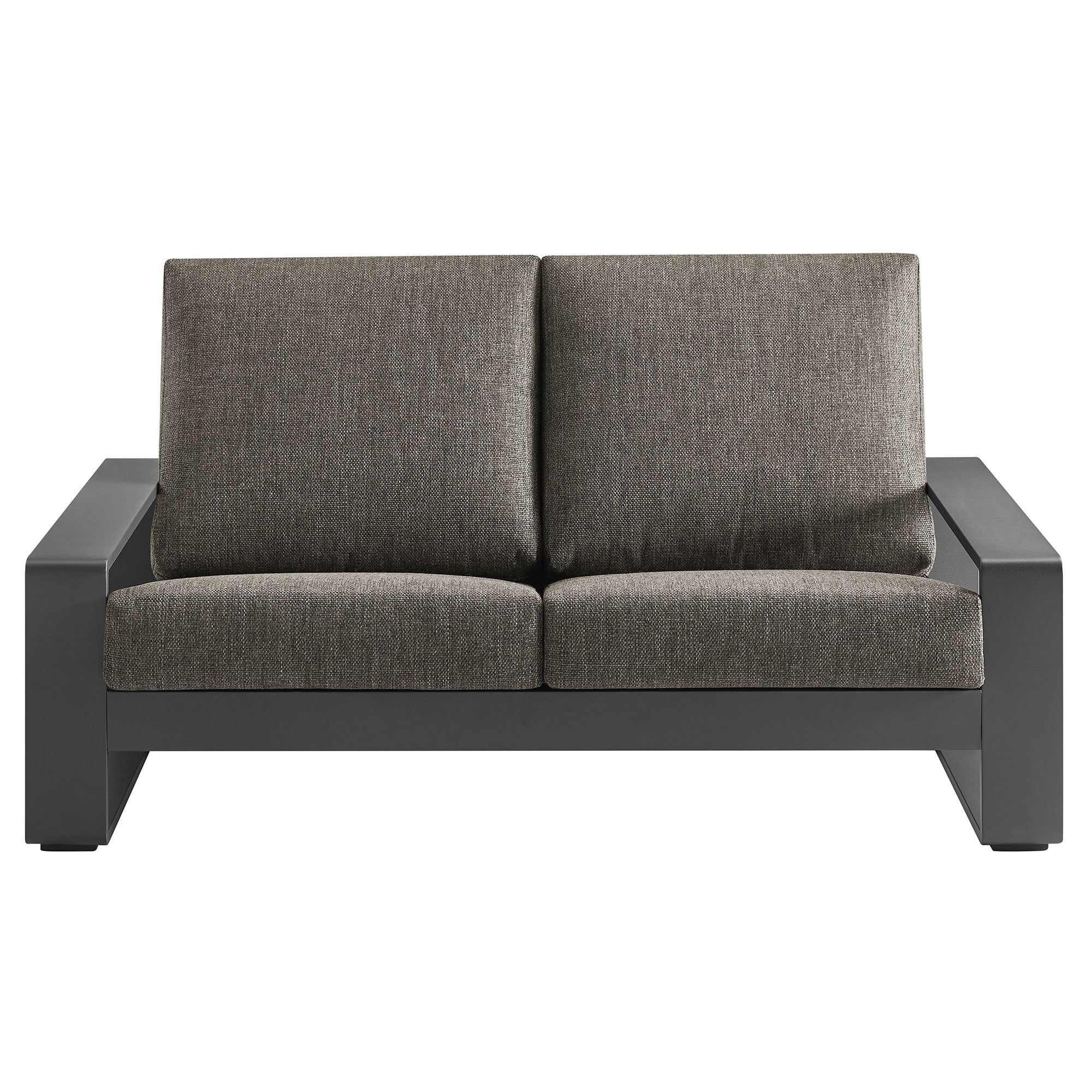 Lirienne Outdoor Patio Aluminum Loveseat