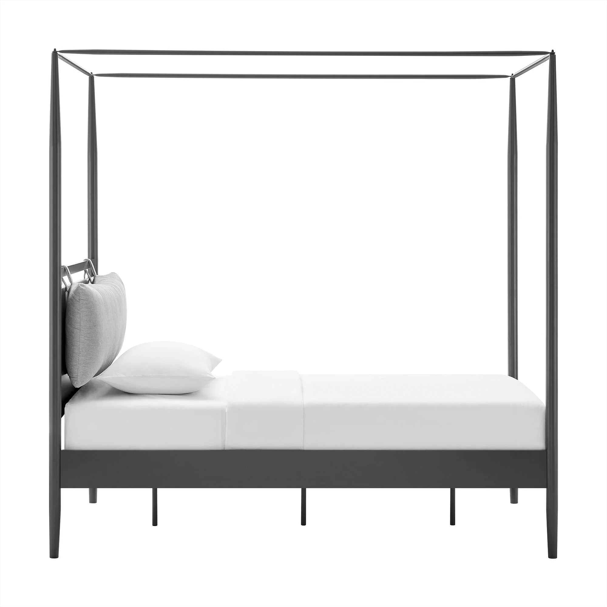 Marlowe 4-Poster Canopy Metal Queen Platform Bed