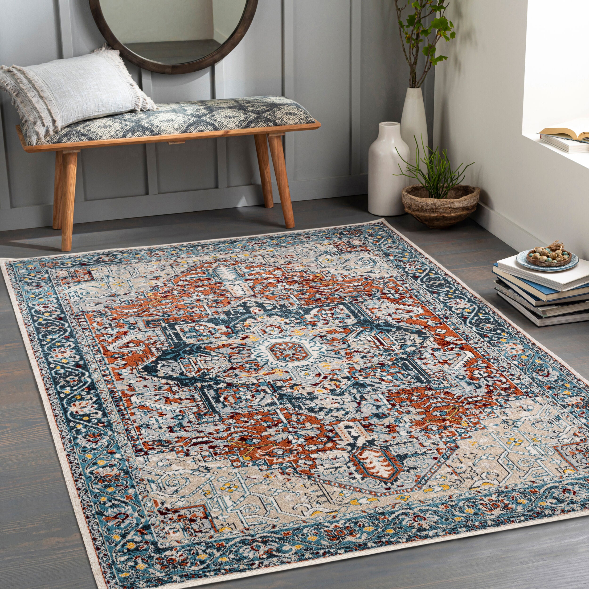 Lavadora Machine Woven Rug