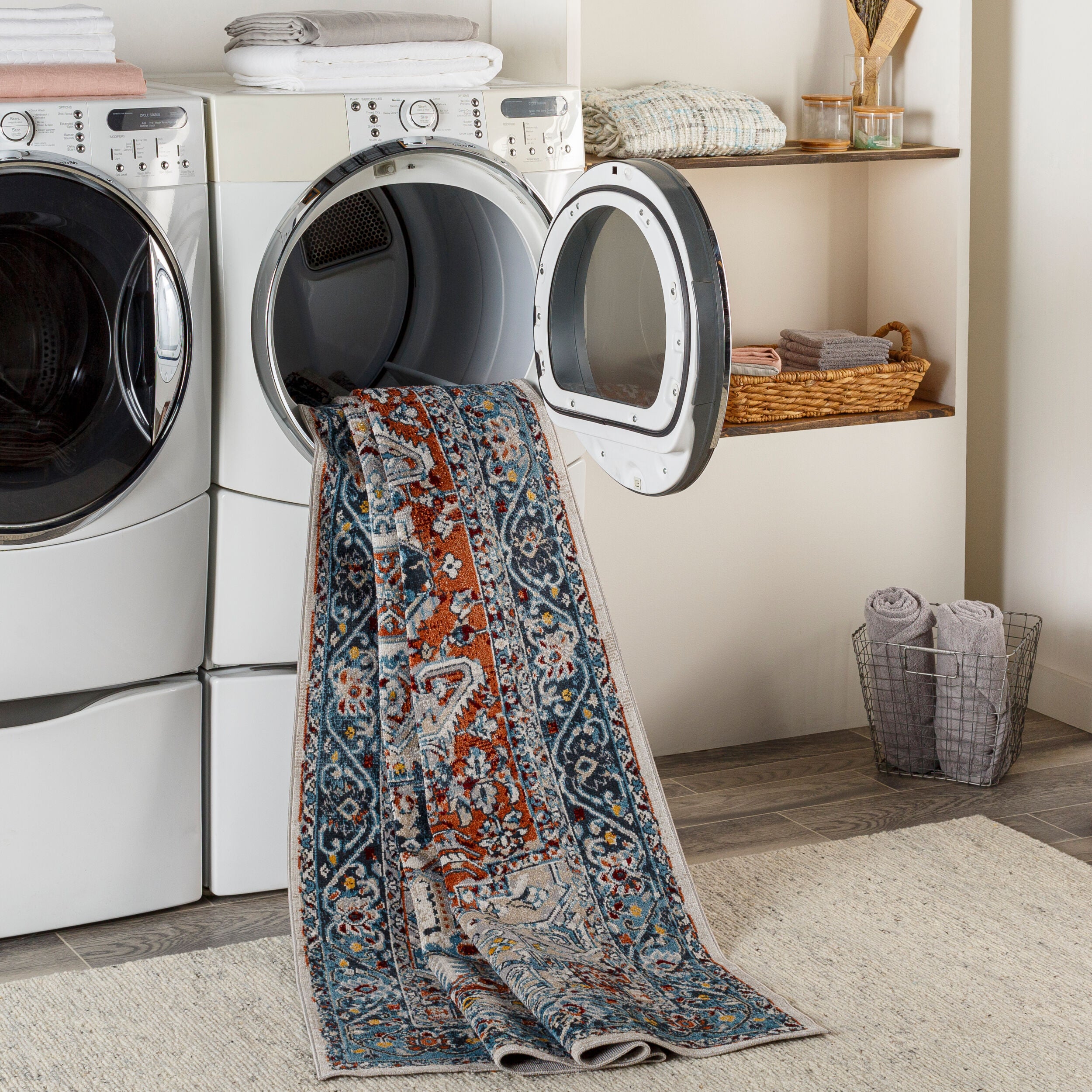 Lavadora Machine Woven Rug