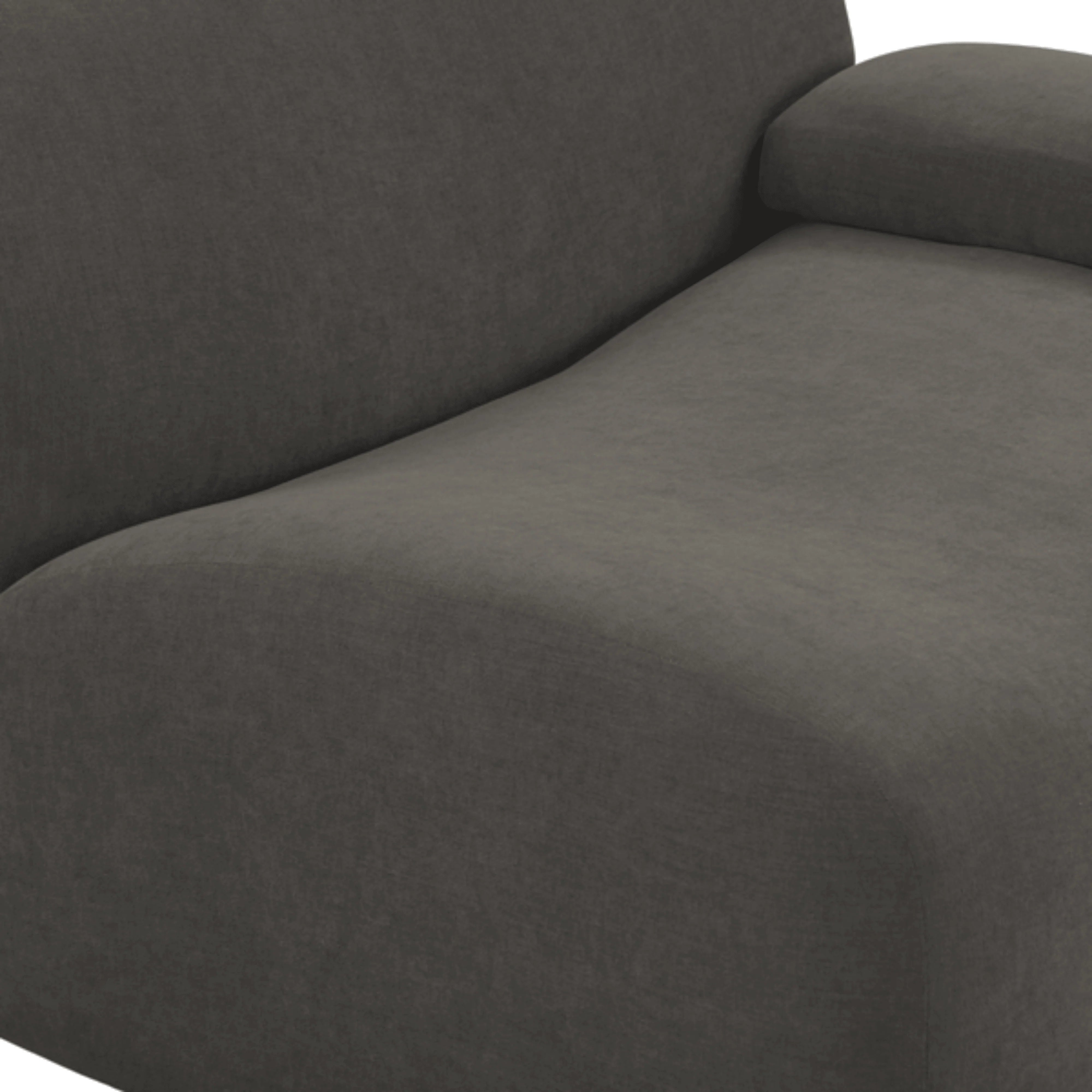 Zenith 80" Contract-Grade Upcycled Fabric Modular Loveseat