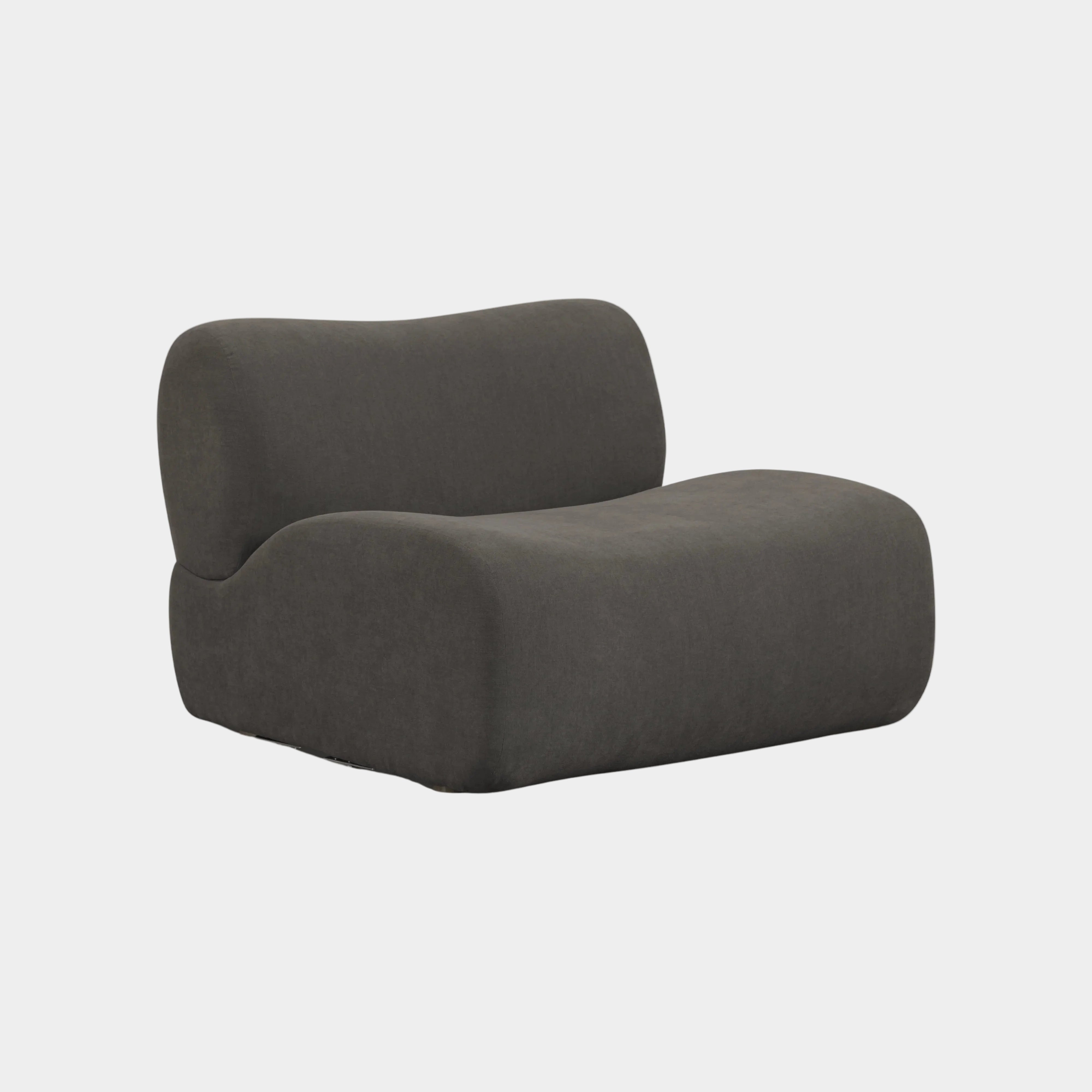 Zenith Contract-Grade Upcycled Fabric Armless Chair