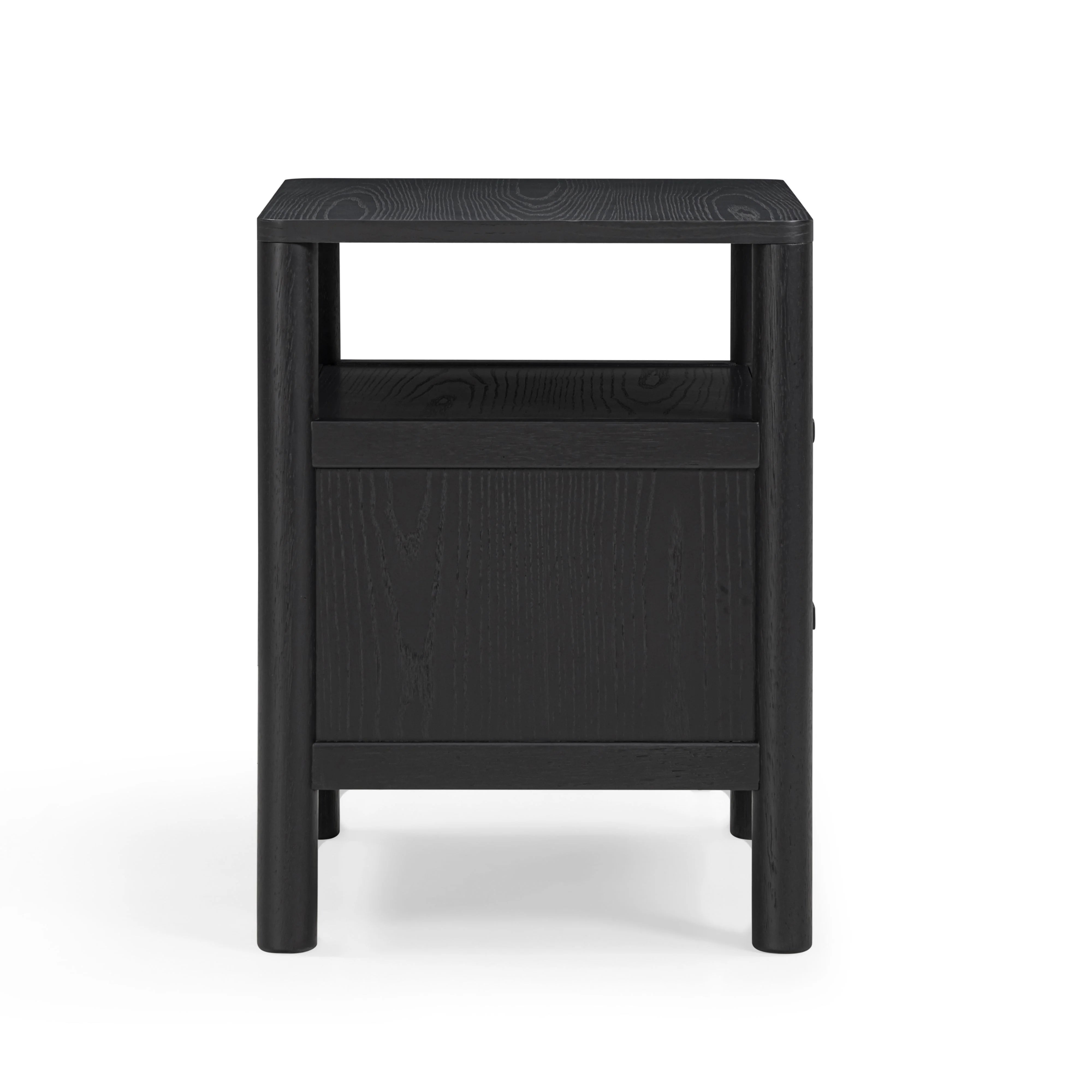 Tyra 22" Black Ash Nightstand