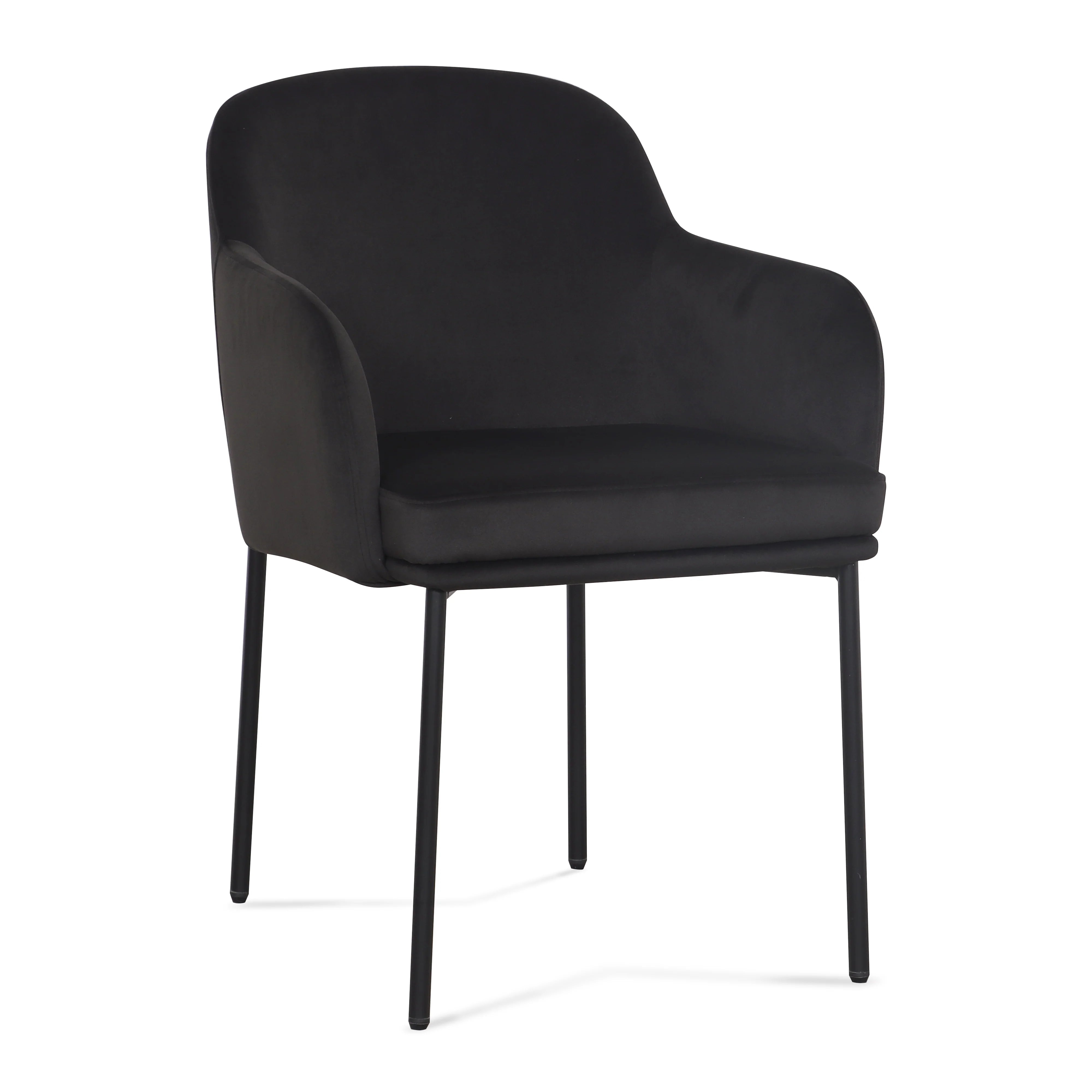 Sydney Performance Velvet Armchair - Set of 2