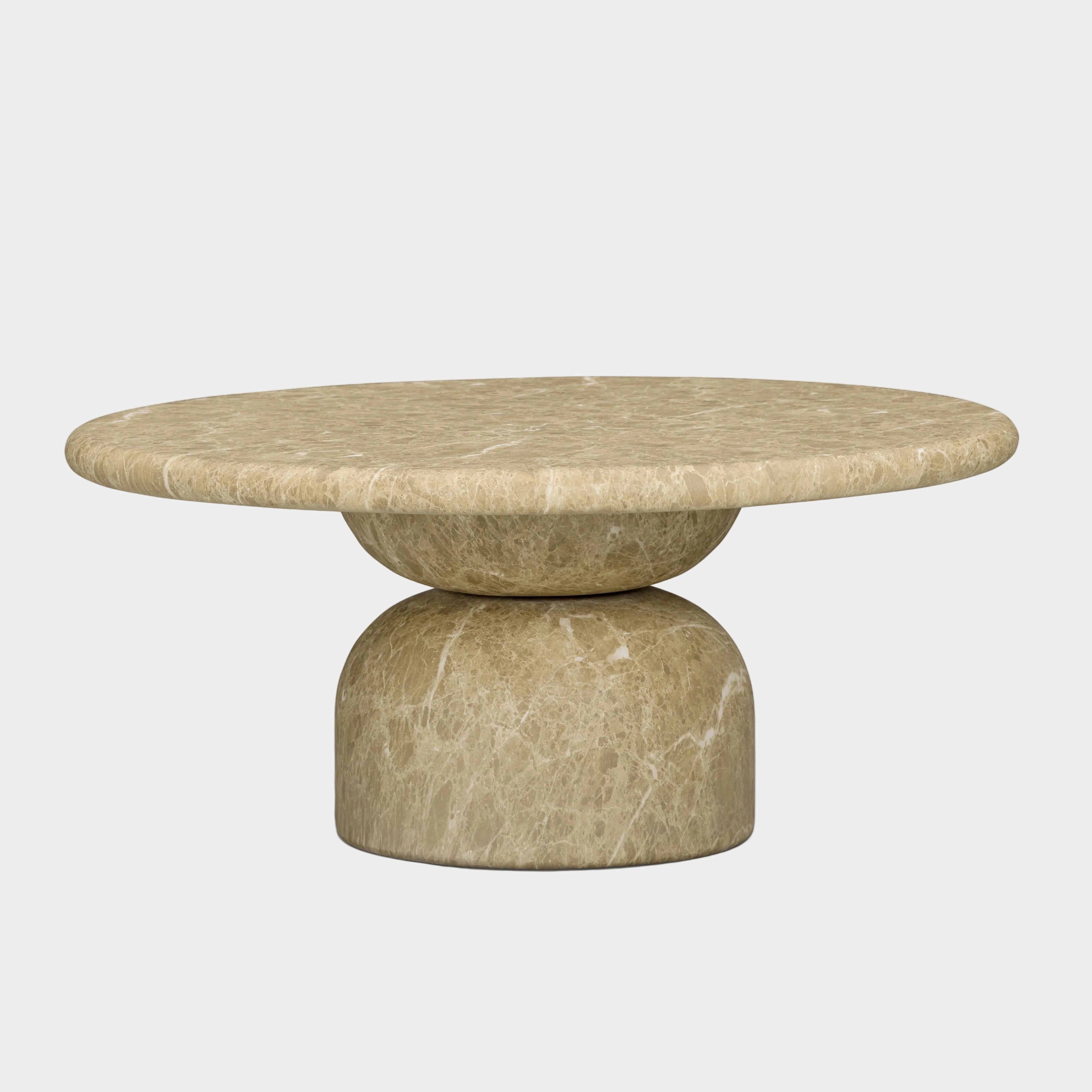 Cynthia 36" Concrete Indoor/Outdoor Coffee Table