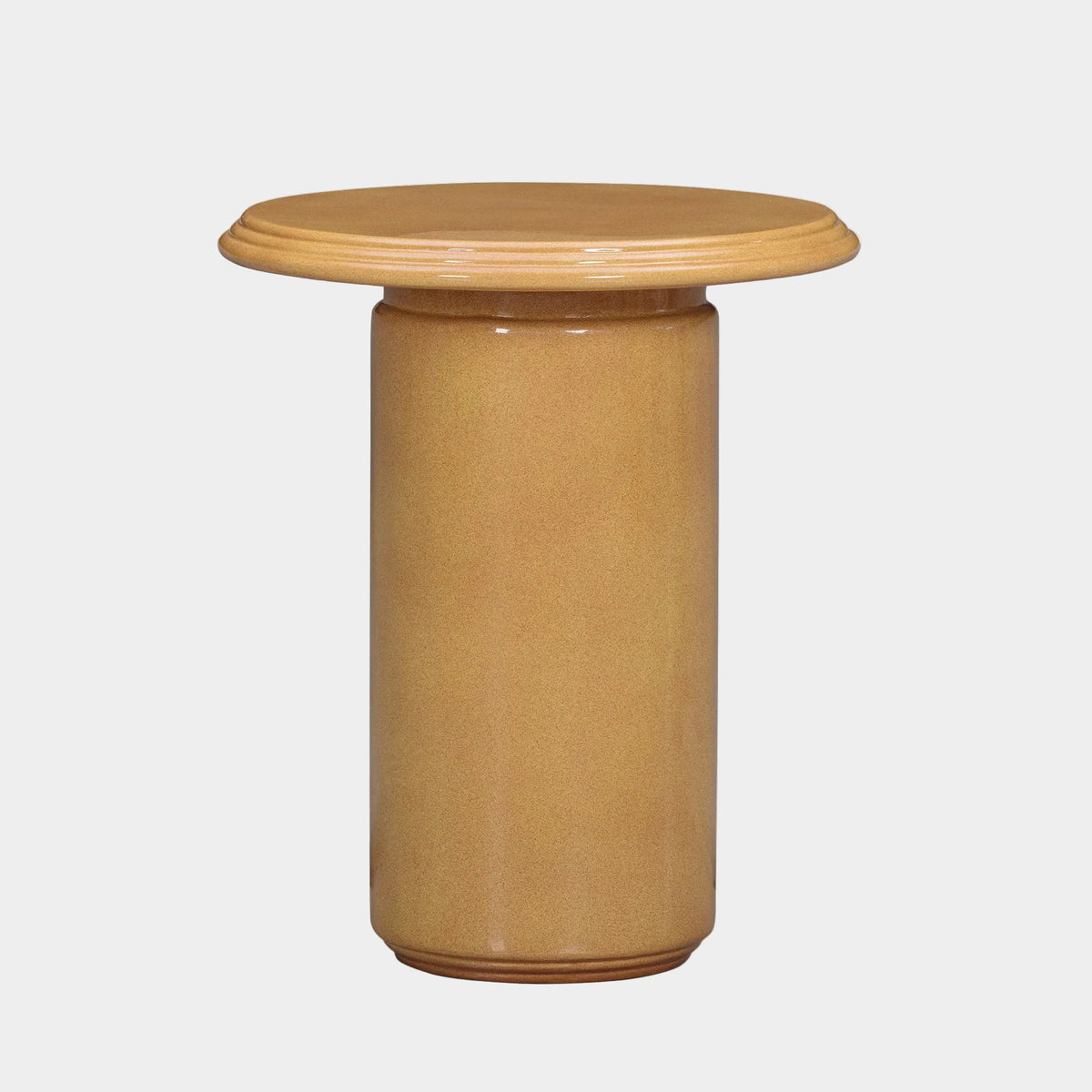 Tate Turmeric Concrete Indoor/Outdoor Side Table