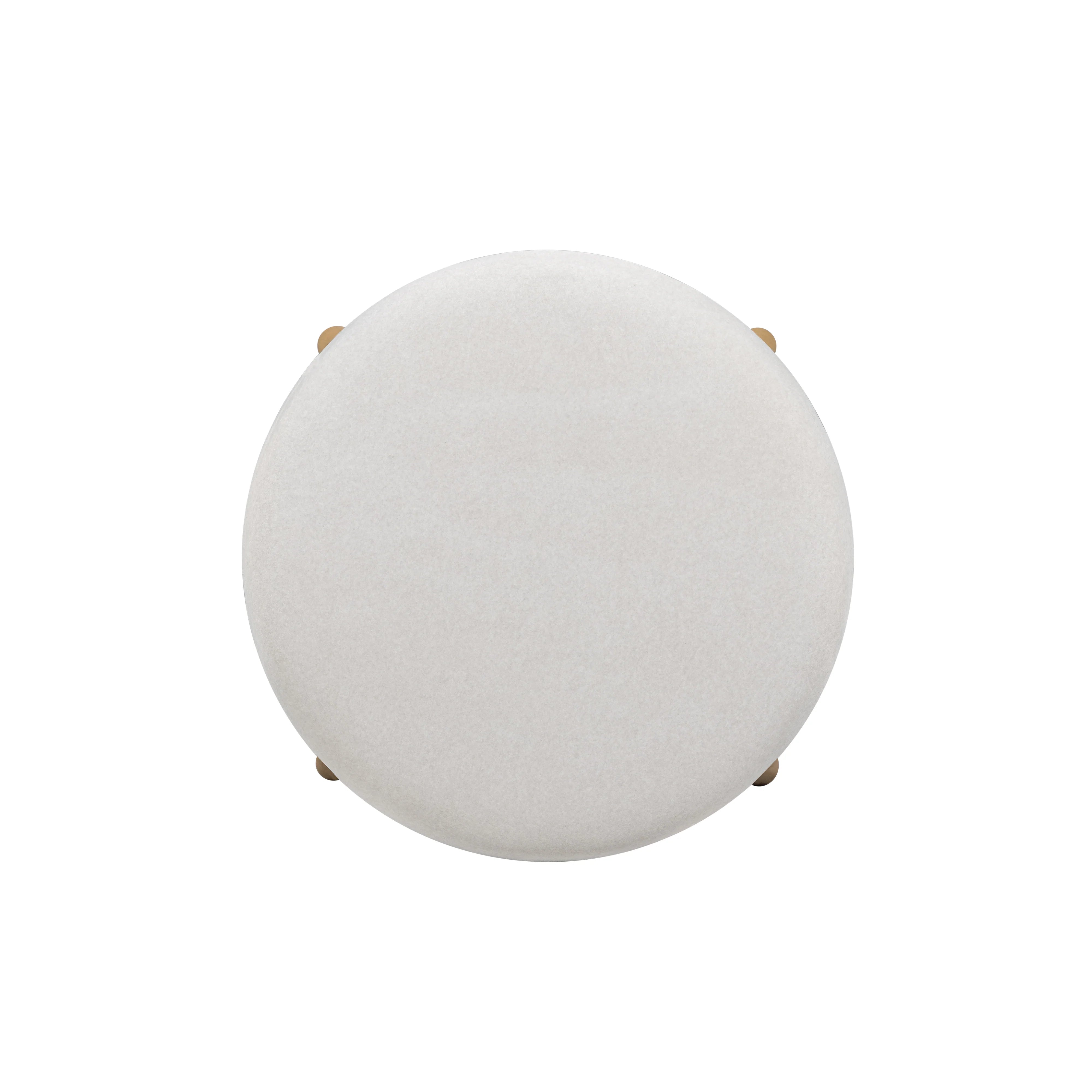 Oodle Performance Vegan Mohair Stool
