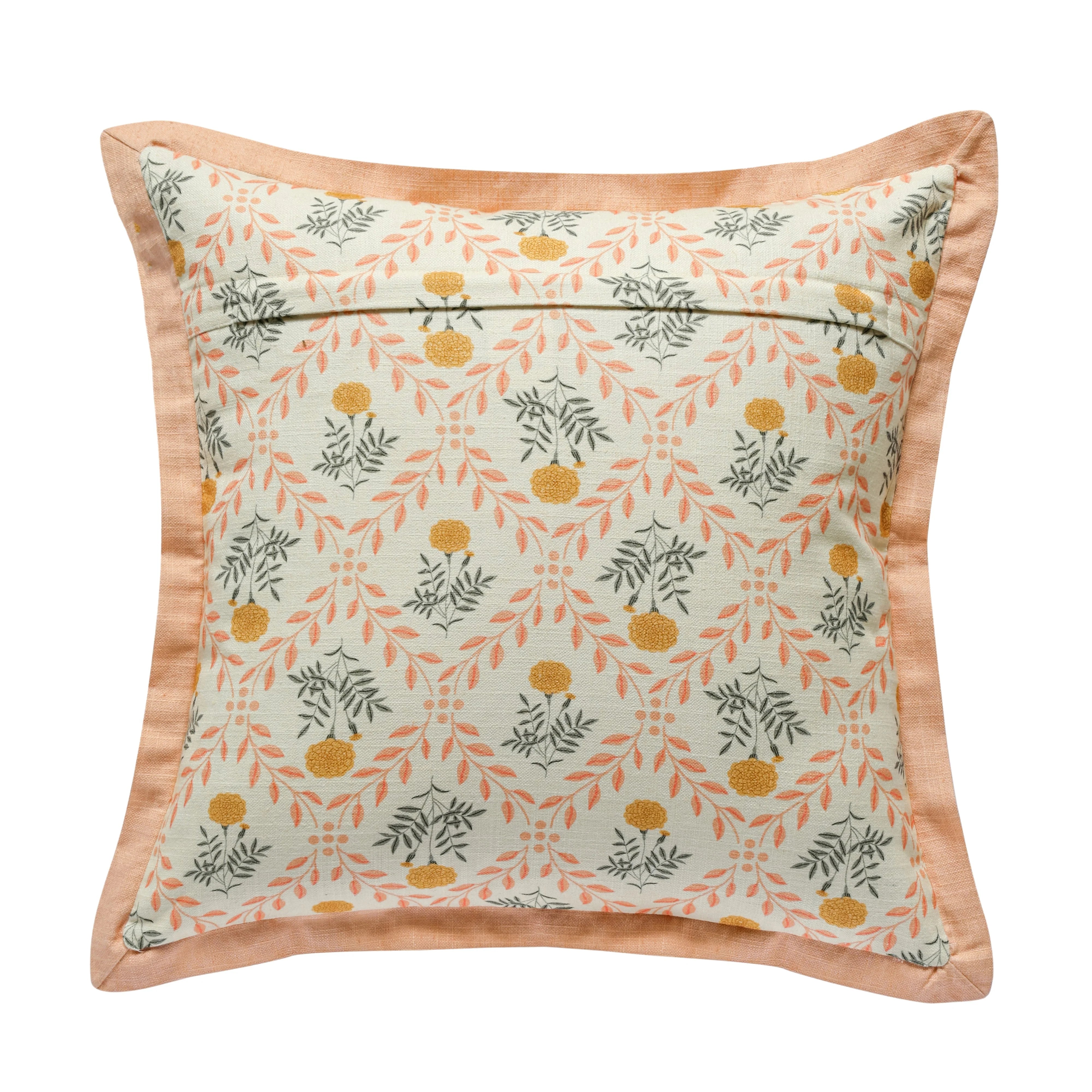 Dolce 20" Blush Pink Natural Cotton Throw Pillow