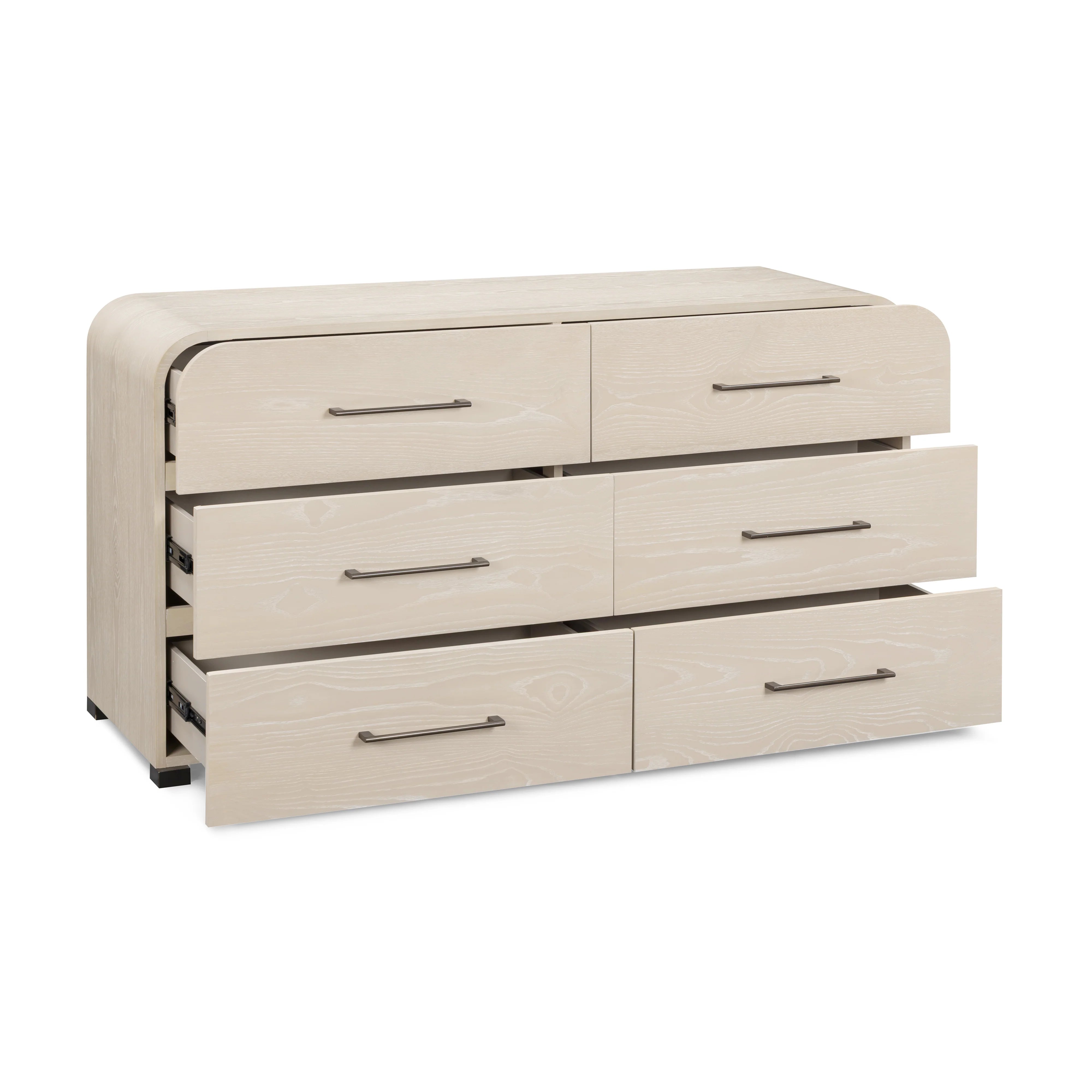 Marissa 62" Ash 6-Drawer Dresser