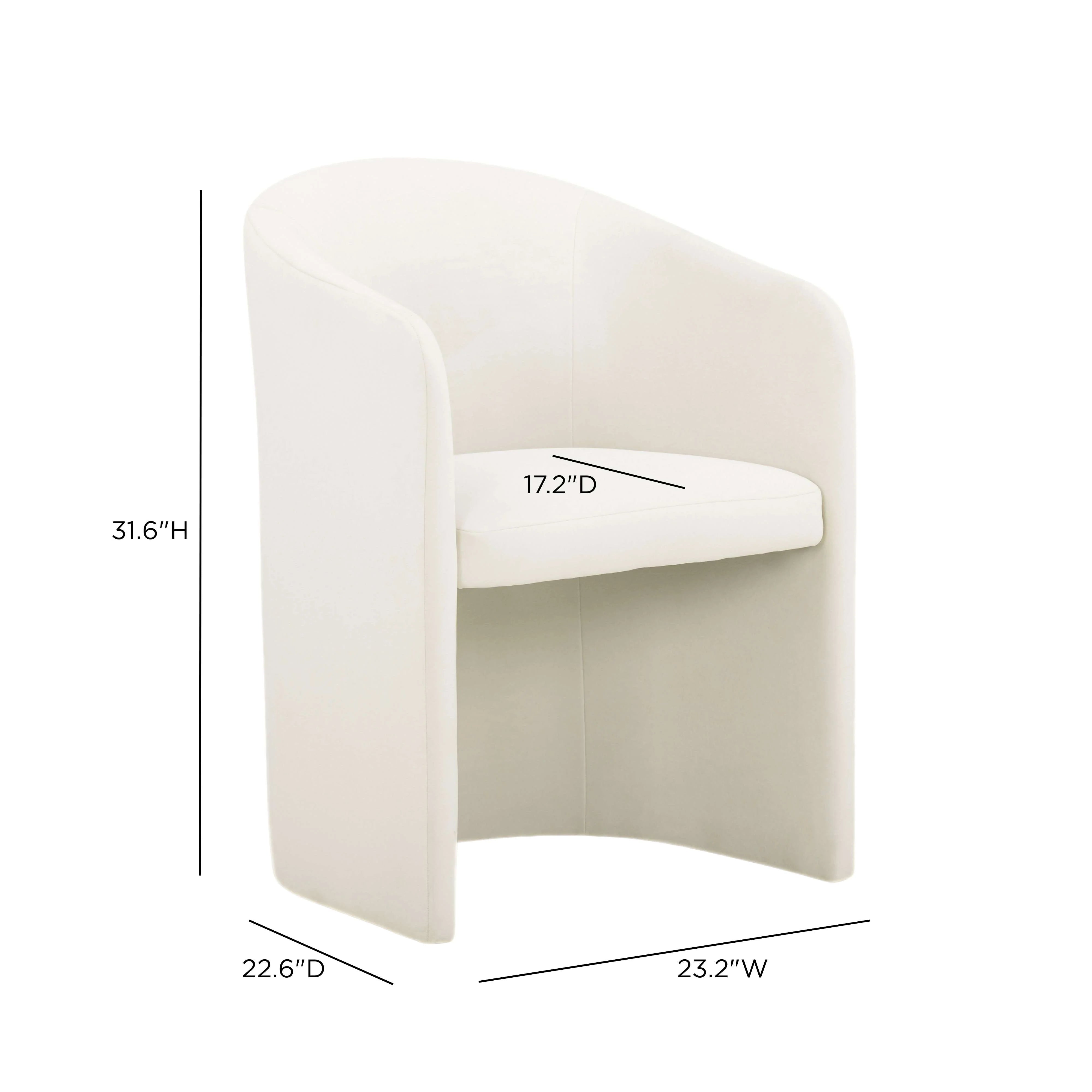 Seraphina Performance Velvet Dining Chair