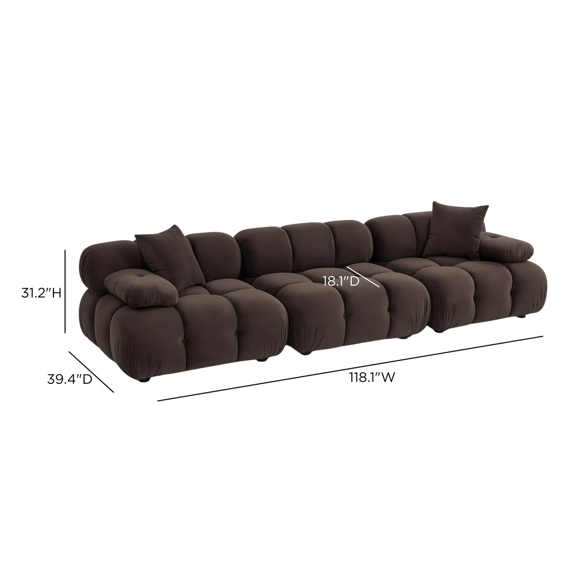 Calliope 118" Modular Sofa