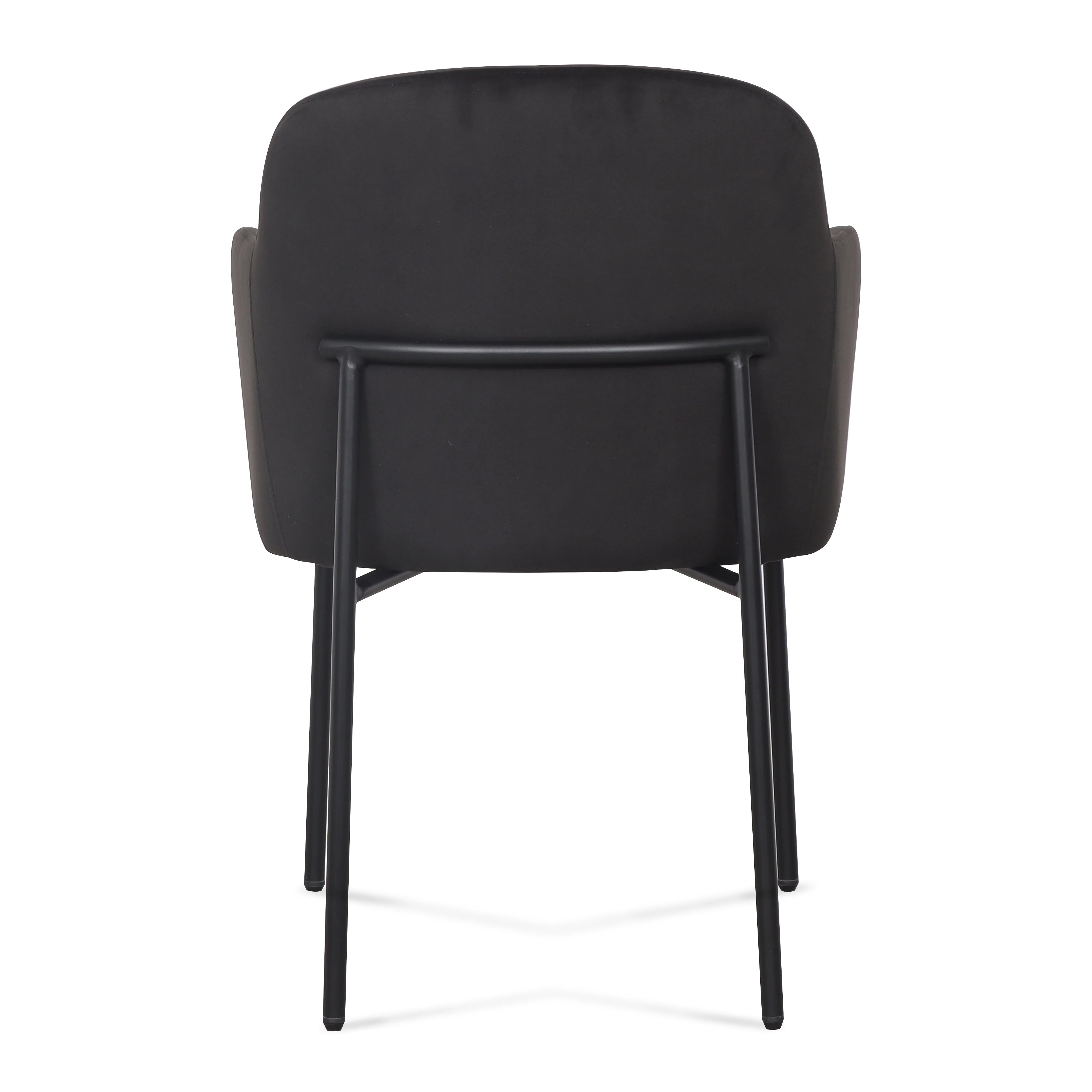 Sydney Performance Velvet Armchair - Set of 2