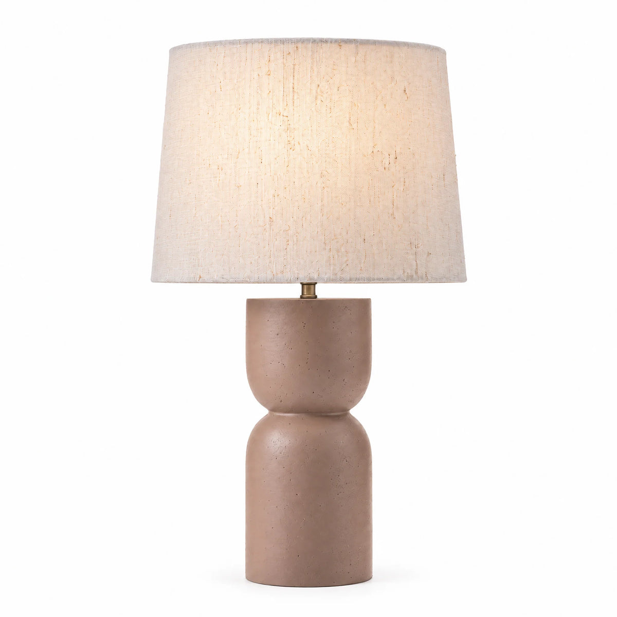 Astrea Brown Stonecast Table Lamp