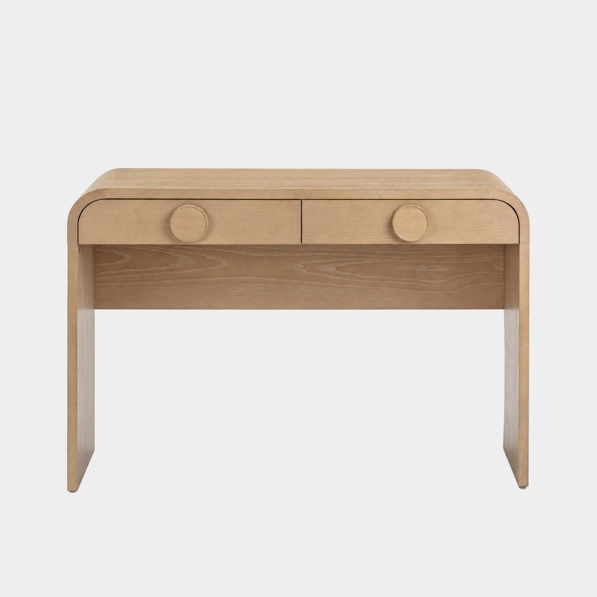 Moonrise 48" Natural Ash 2-Drawer Desk