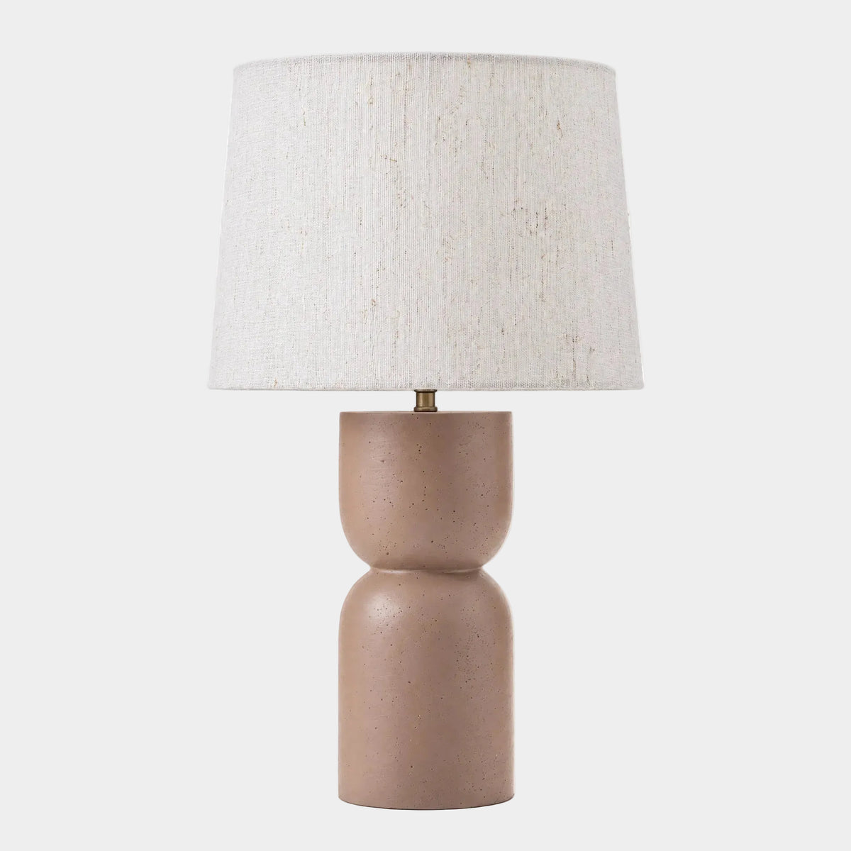 Astrea Brown Stonecast Table Lamp