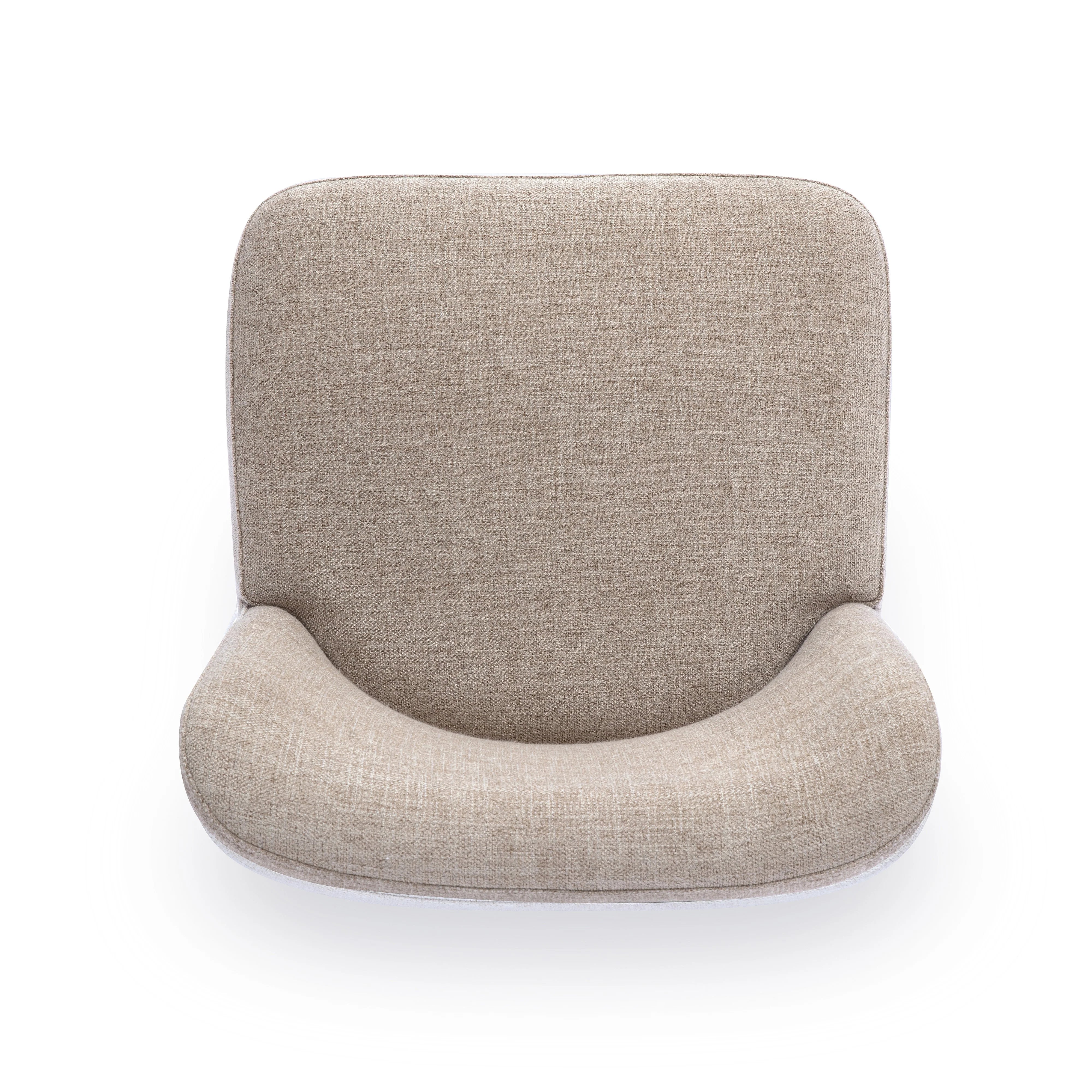 Melissa Performance Fabric Rolling Dining Chair