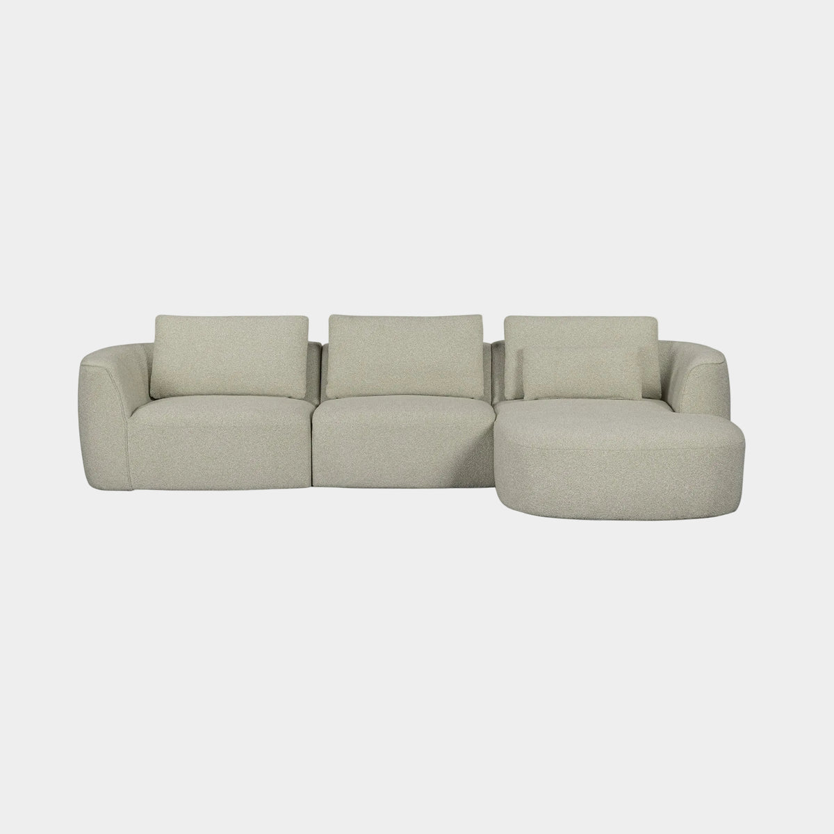 Noor 3-Piece XL 128" Modular Sectional