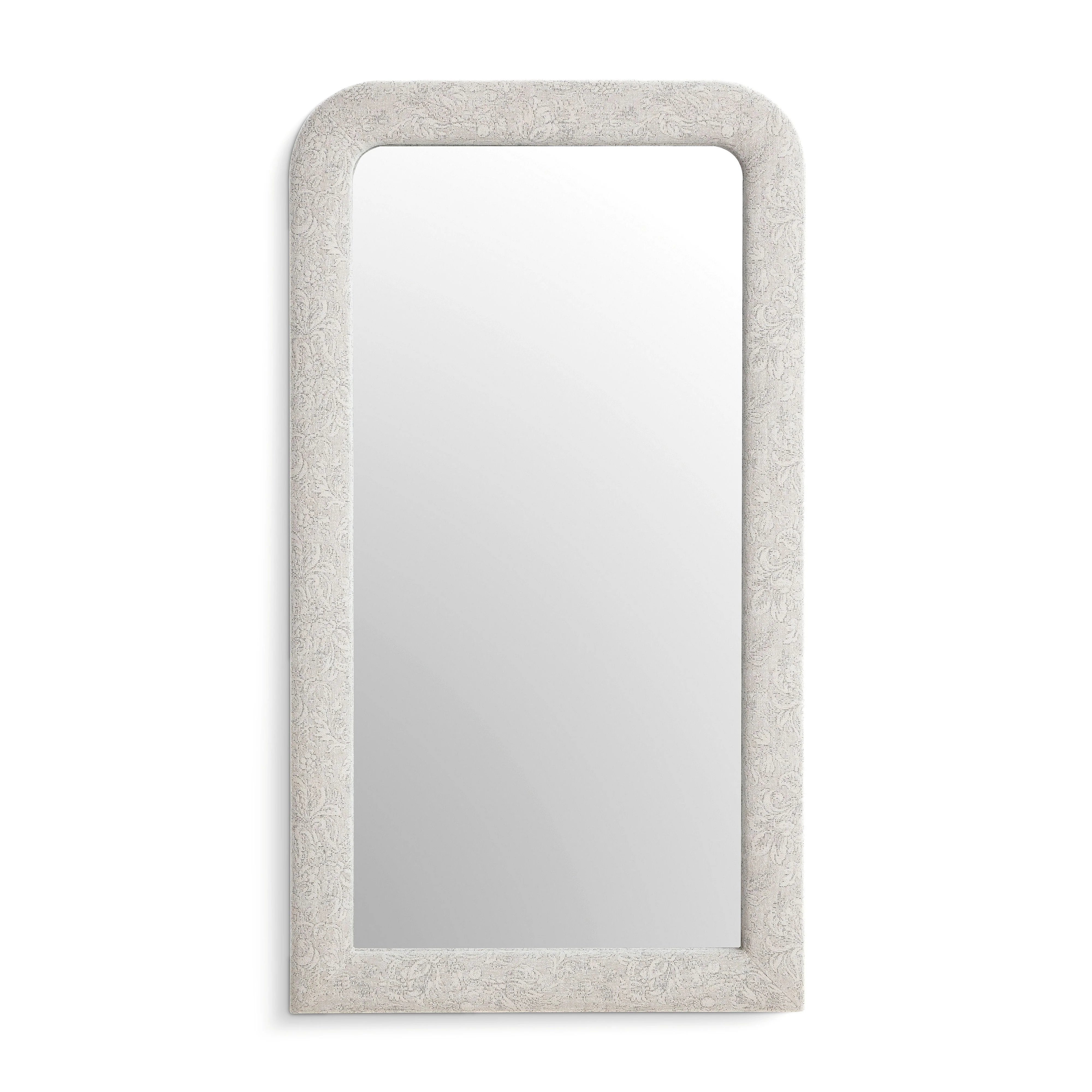 Heidi 43"X78" Upholstered Oversized Floor Mirror