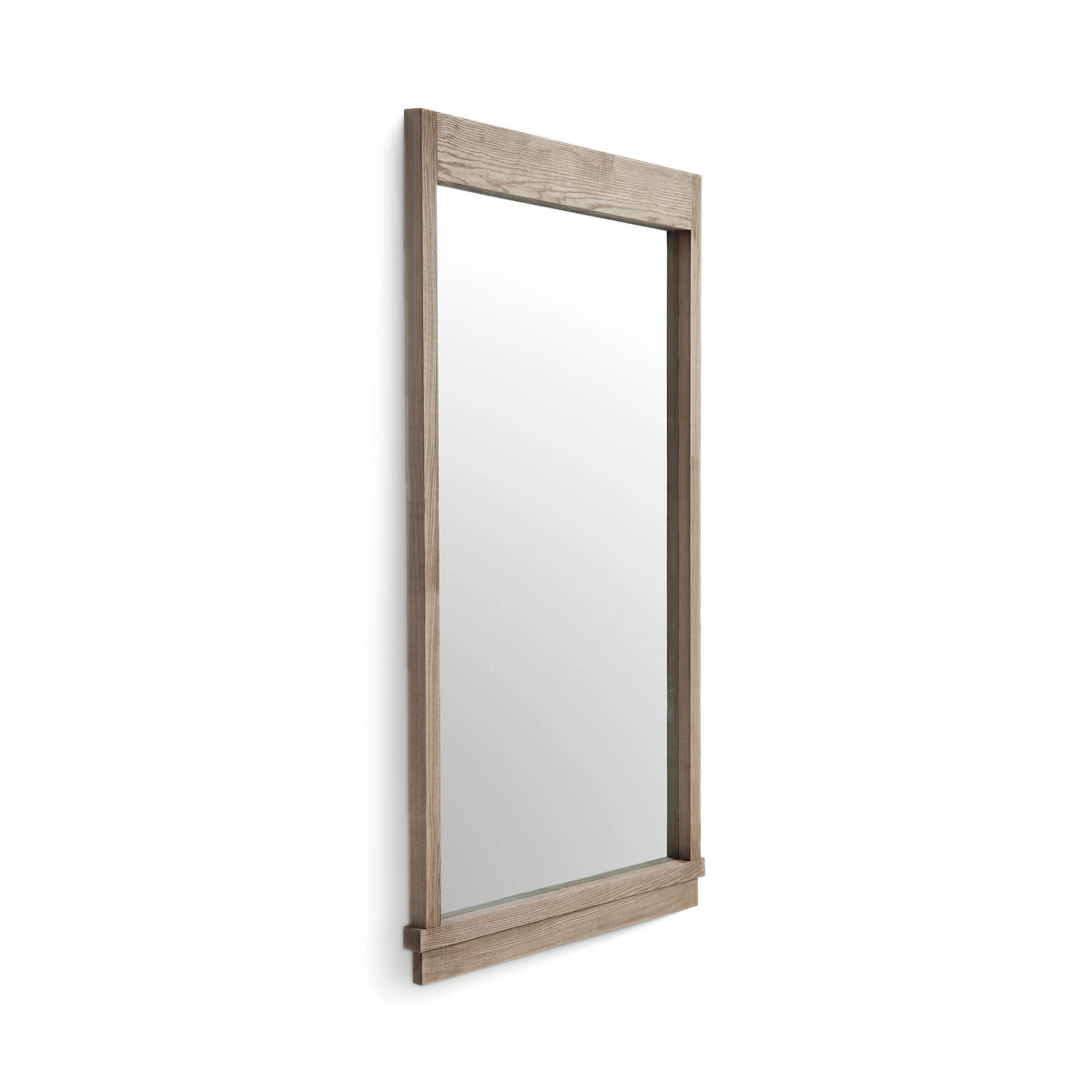Aimee 44"X77" Solid Brushed Ash Floor Mirror