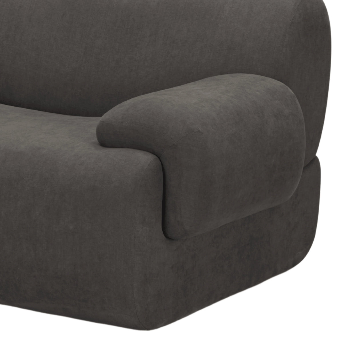 Zenith 5-Piece Contract-Grade Upcycled Fabric Modular Sectional