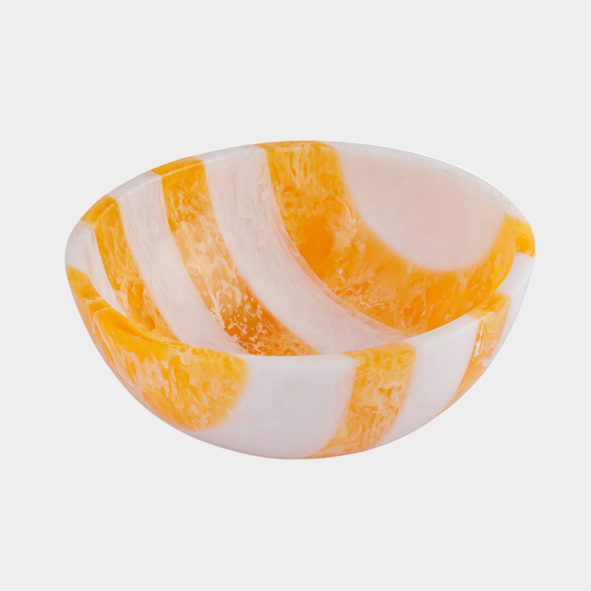 Lolly Striped Resin Salad Bowl