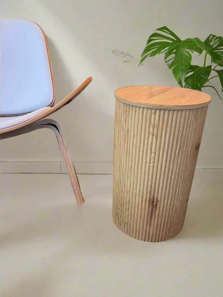 Wood Side Table