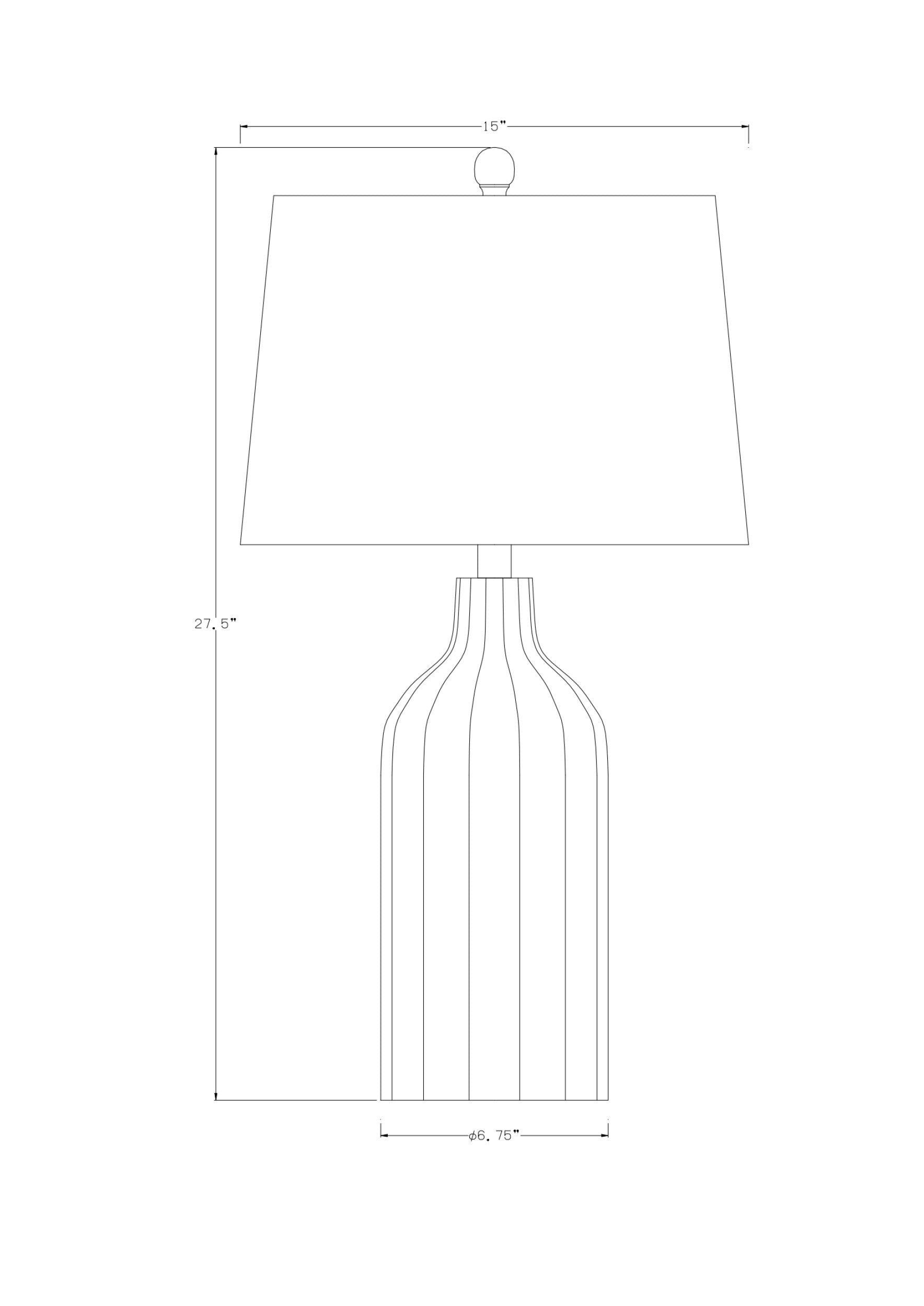 Nicobar Accent Table Lamp