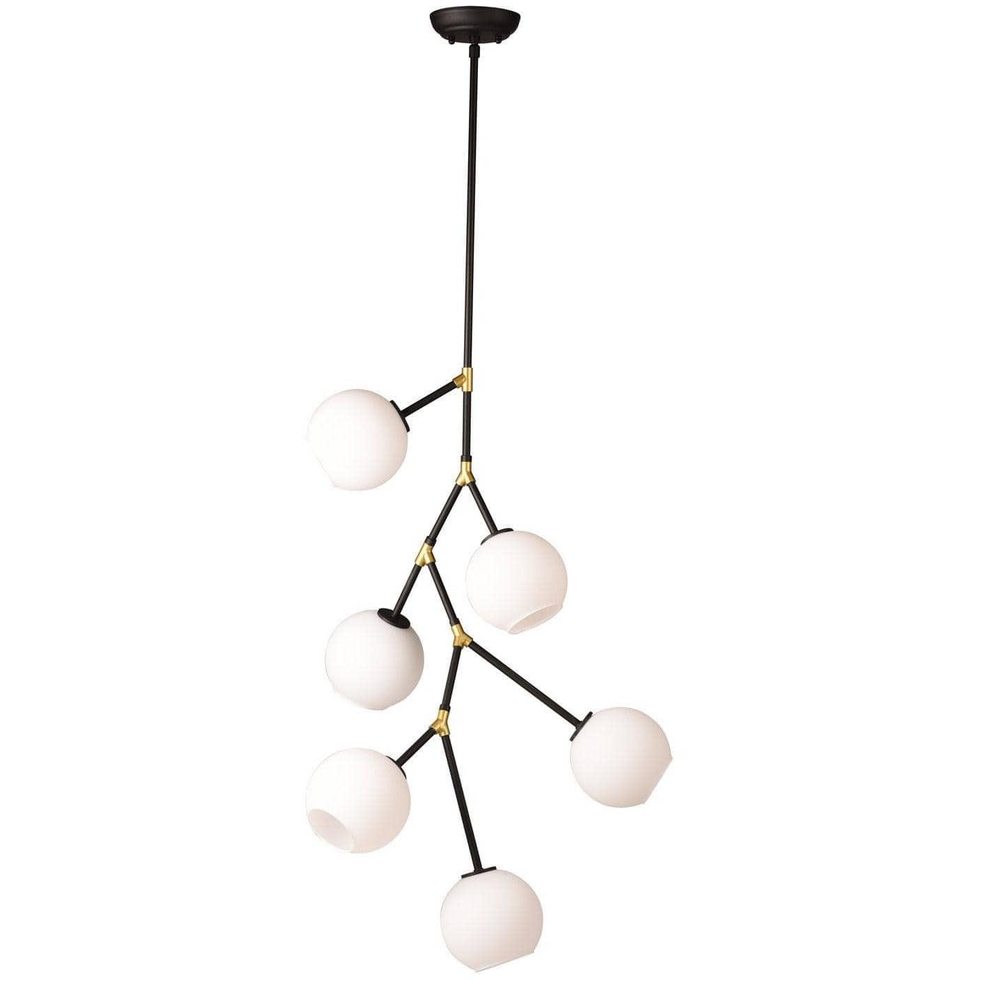 Suspension Atom - 6 lumières