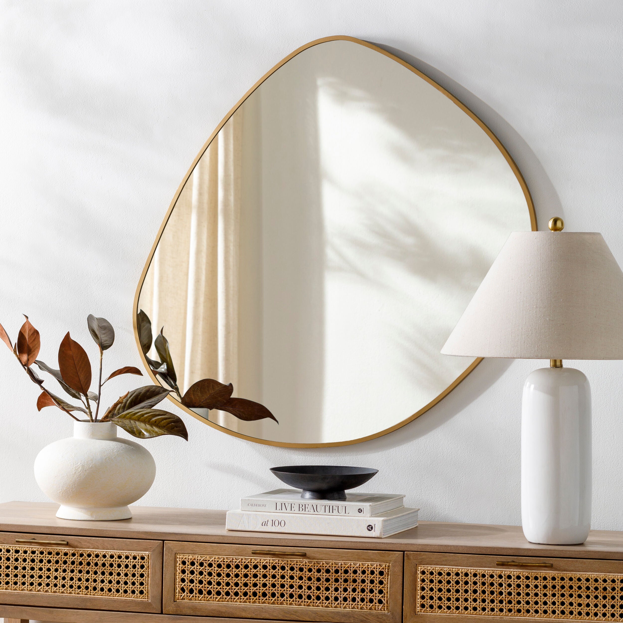 Pebble Accent Mirror