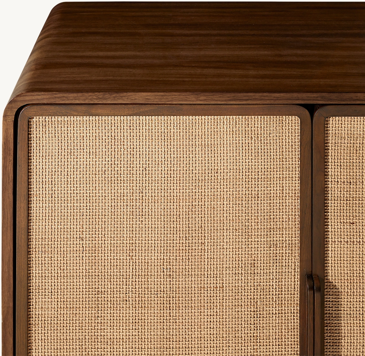 Santiago Cane 4-Door Sideboard