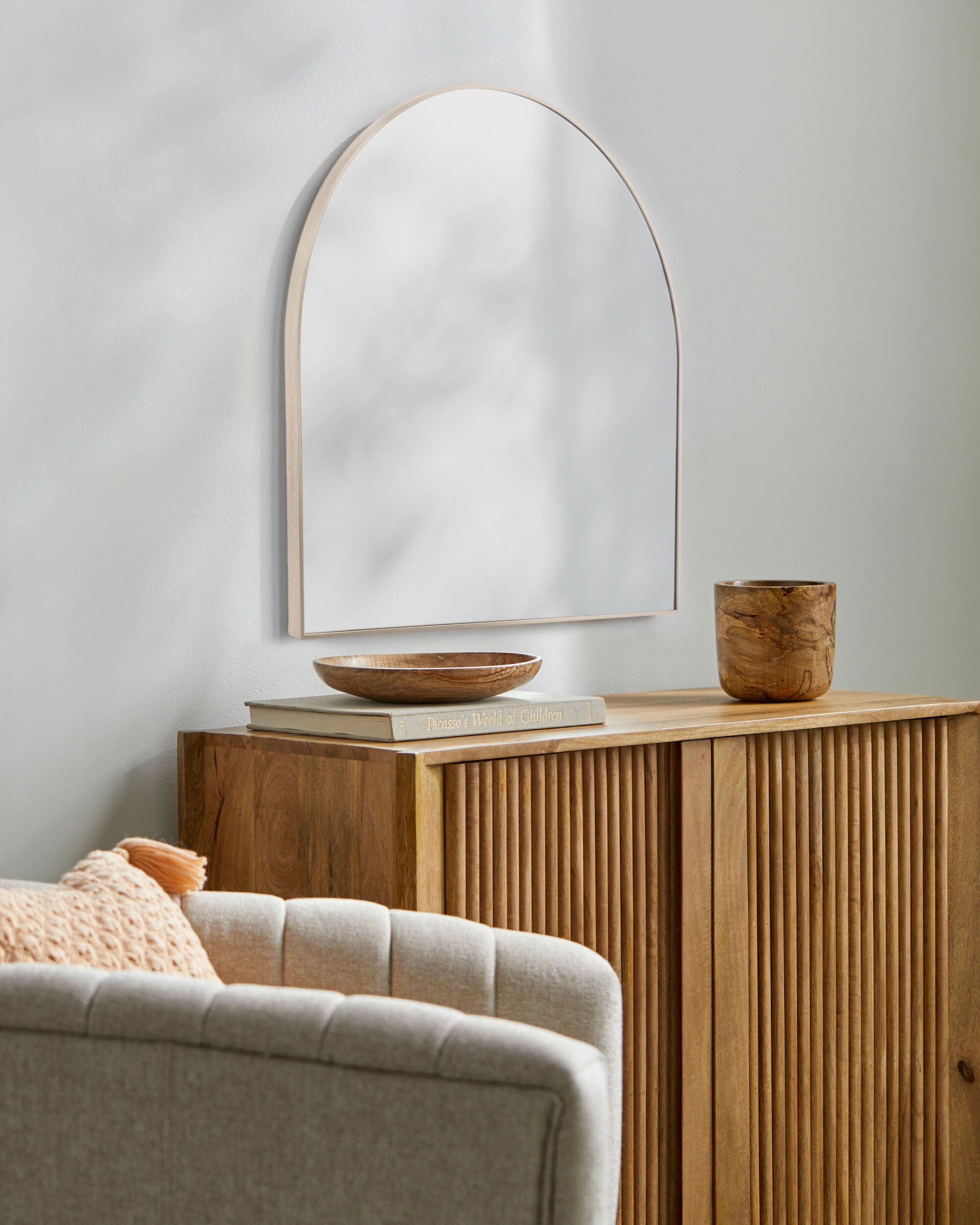 Aranya Accent Mirror, Mantel Mirror