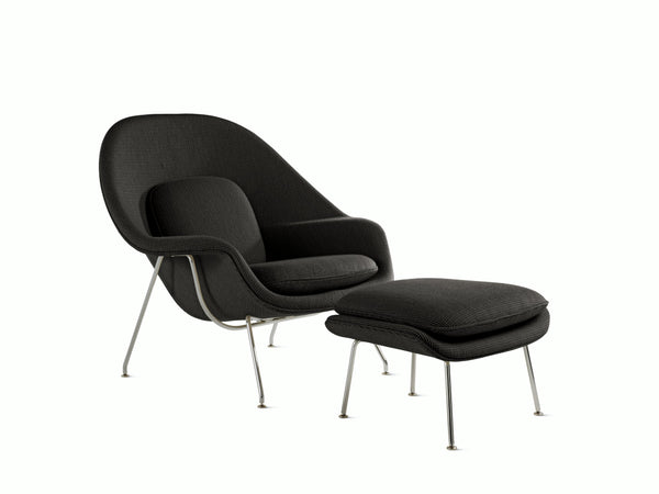 Womb Lounge Chair And Ottoman (Reproduction)