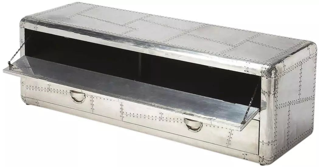 Console de divertissement Centre Média Aviation Coins arrondis En détresse